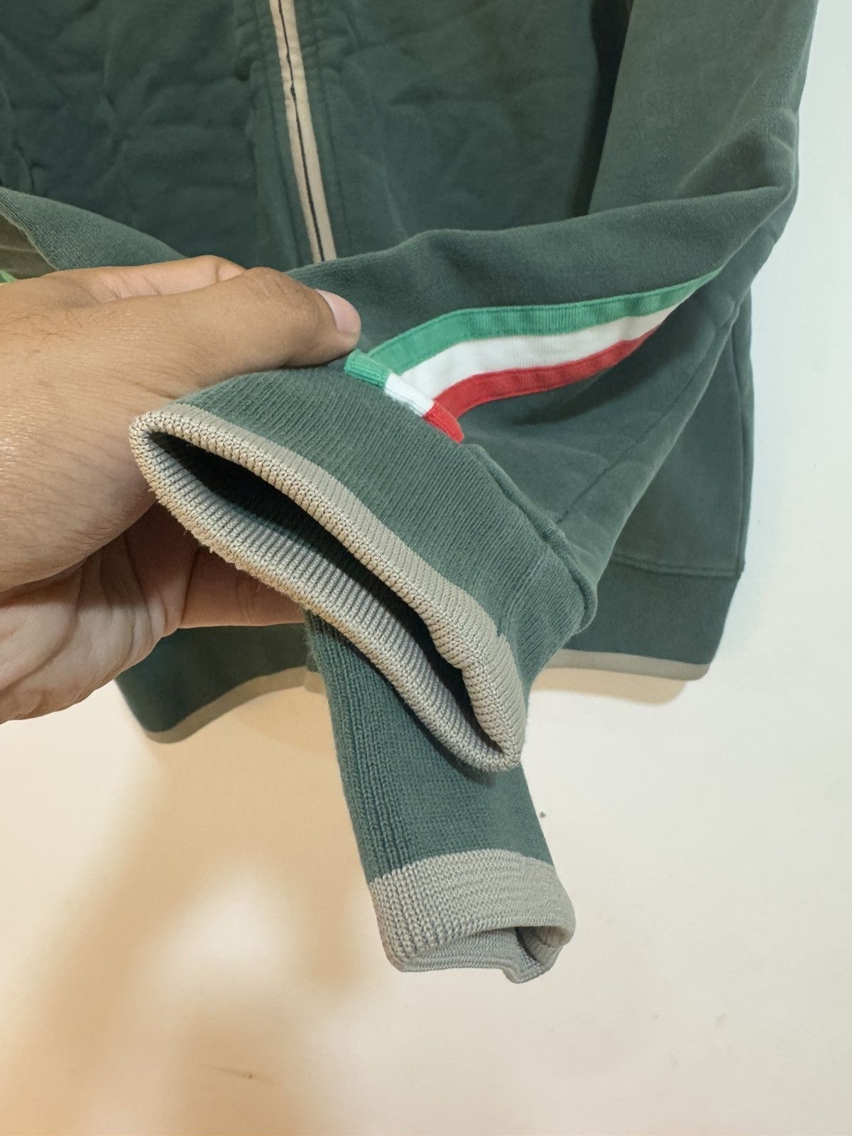 Aeronautica Militare × Vintage VTG Aeronautica Militare Cotton Zipper Jacket Size US M / EU 48-50 / 2 - 5 Thumbnail