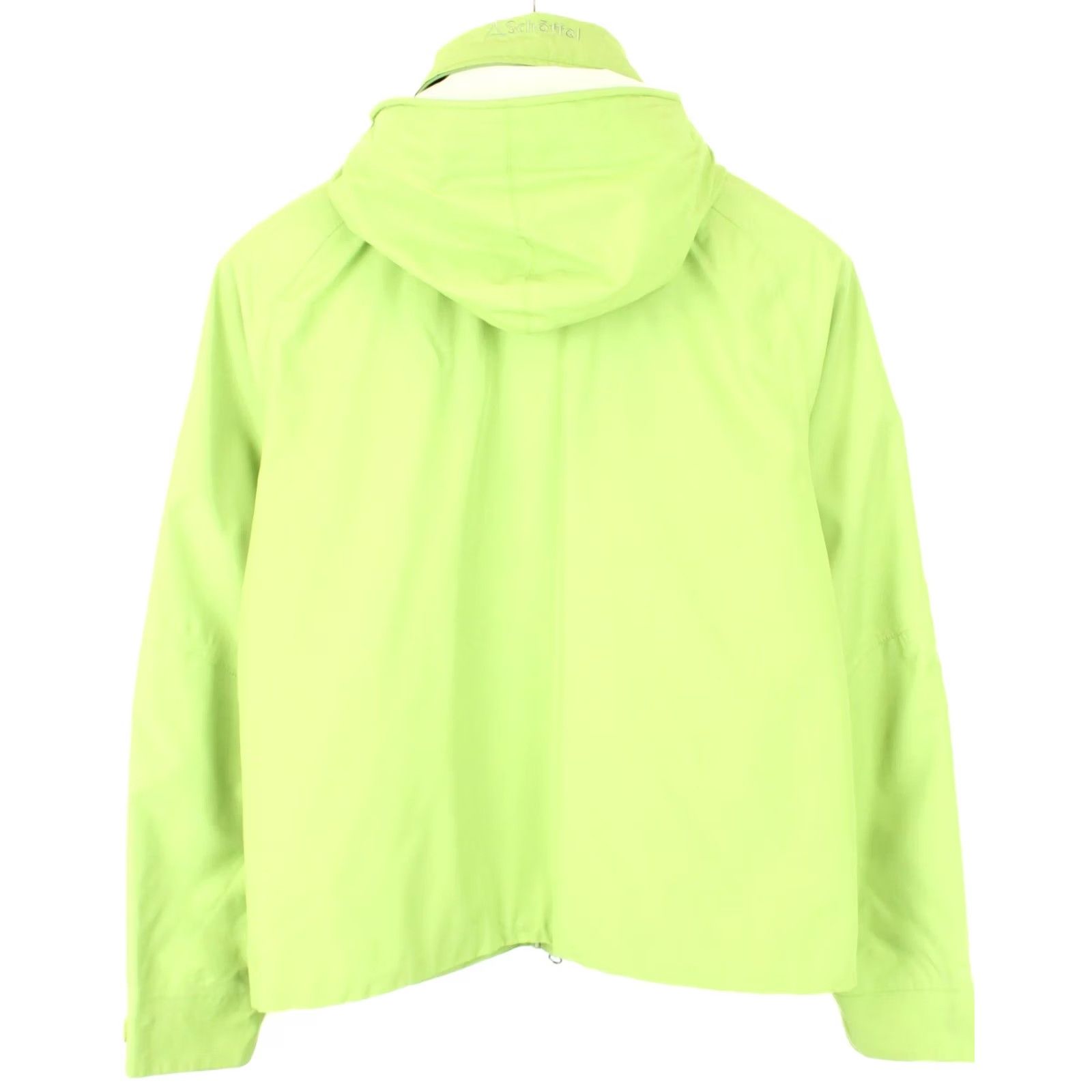 Vintage SCHOFFEL Venturi Chiva Jacket Women UK 8 Hidden Hood Light Green Jacket Size M / US 6-8 / IT 42-44 - 4 Thumbnail