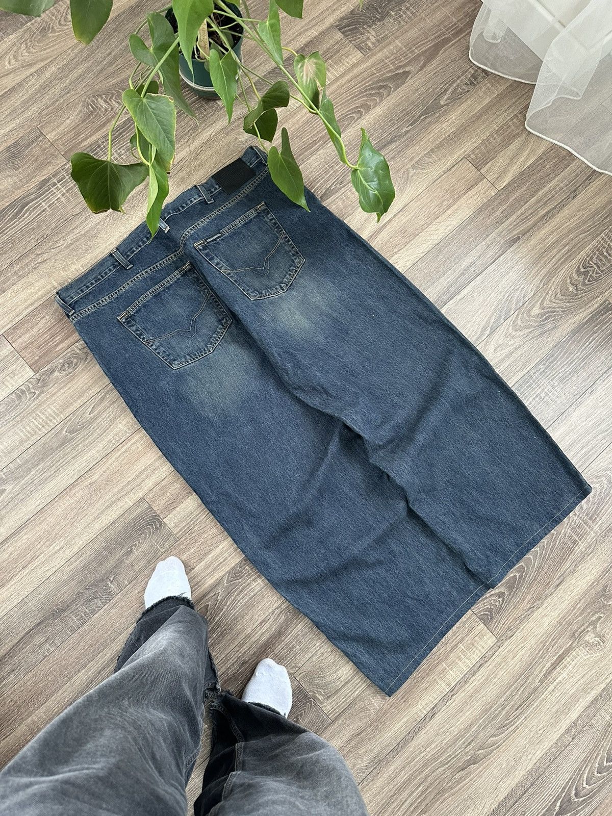 JNCO SS05 Vintage Harley Davidson Ultra Baggy Jnco Jeans Size 50 Size US 44 / EU 60 - 2 Thumbnail