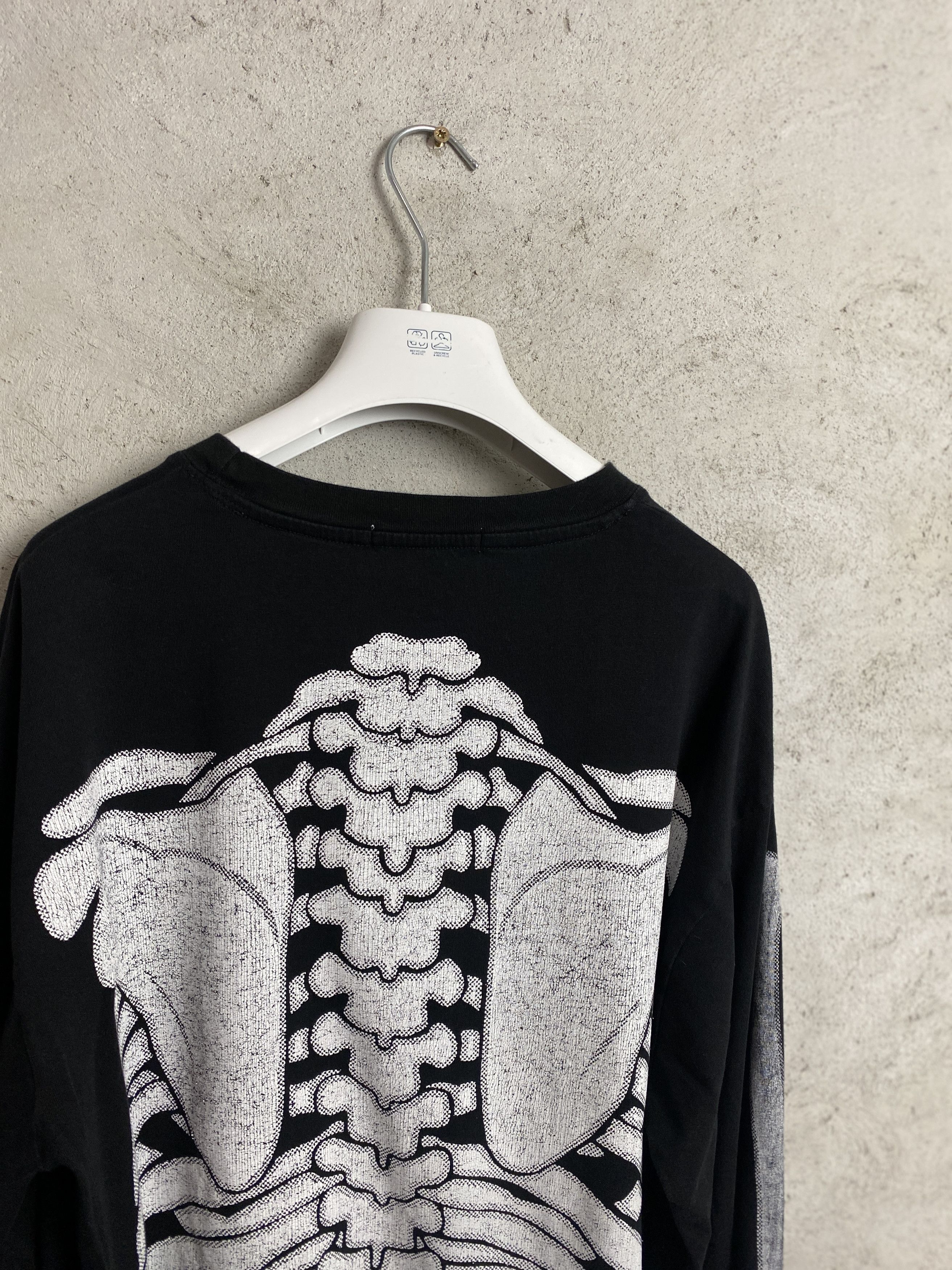 MNML MNML skeleton printed t-shirt tee long sleeve Size US XS / EU 42 / 0 - 7 Thumbnail