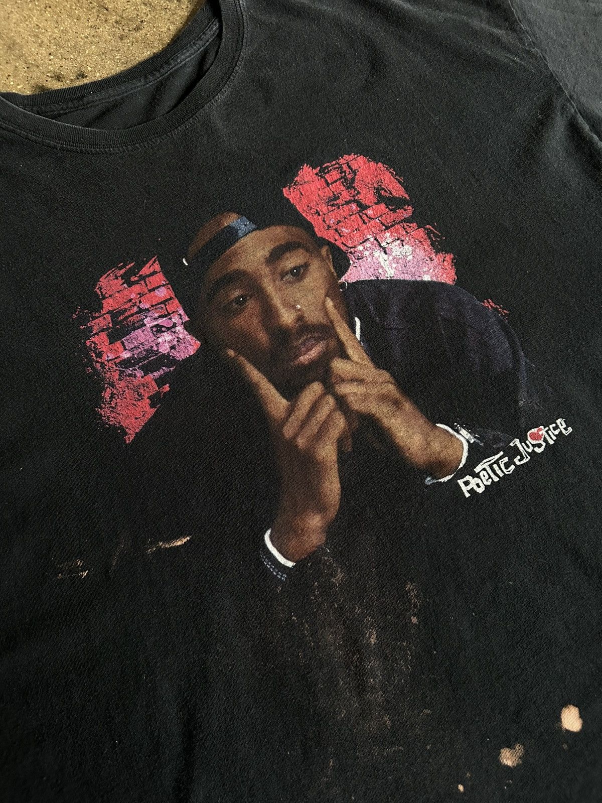 Vintage Tupac Poetic Justice Y2K rap tee Size US XL / EU 56 / 4 - 3 Thumbnail