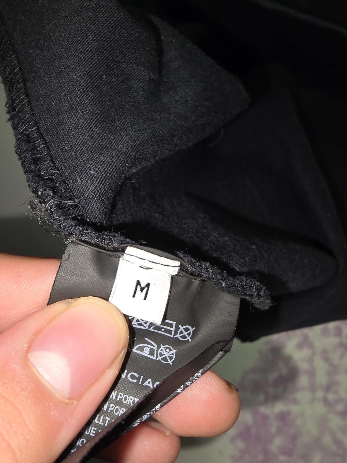 Balenciaga Balenciaga Homme Black Oversized T-Shirt - SIZE M (Fits XL) Size US M / EU 48-50 / 2 - 6 Thumbnail