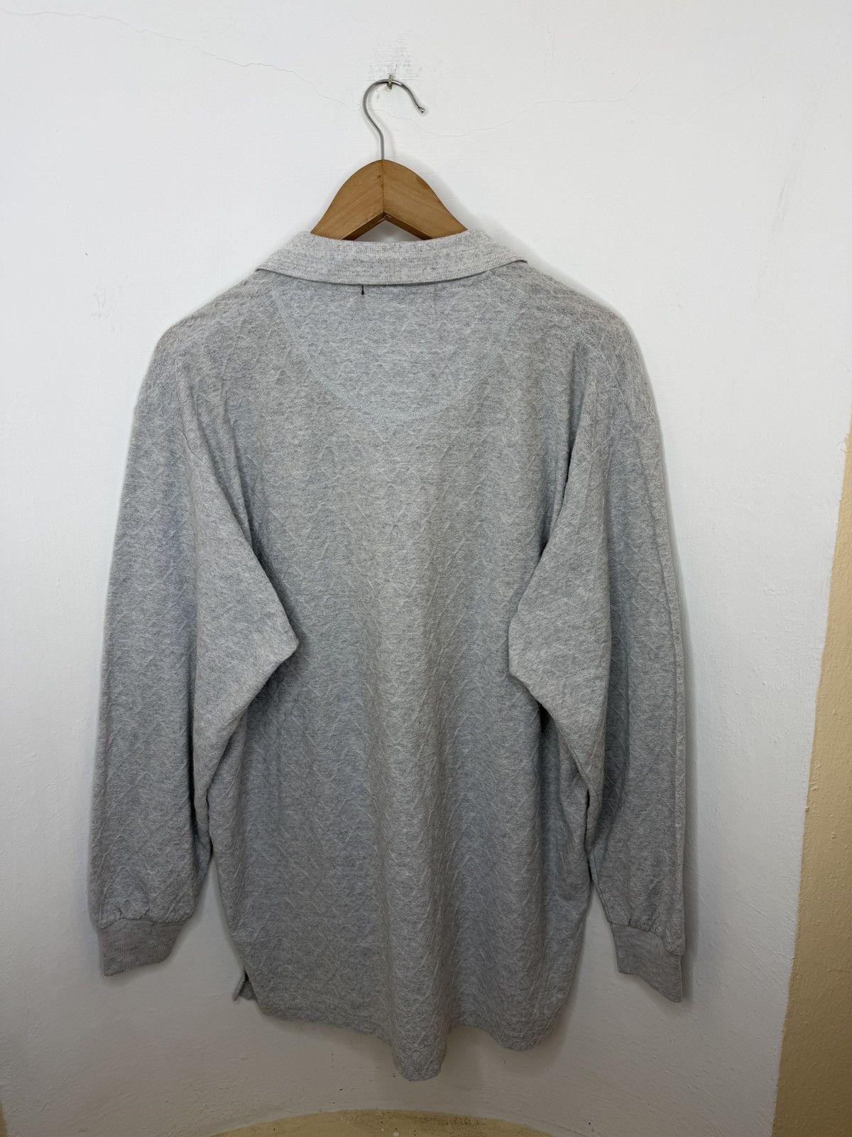 Versace Jeans Couture Vintage 90s Versage Logo Wool Longsleeve Size L Size US L / EU 52-54 / 3 - 2 Thumbnail