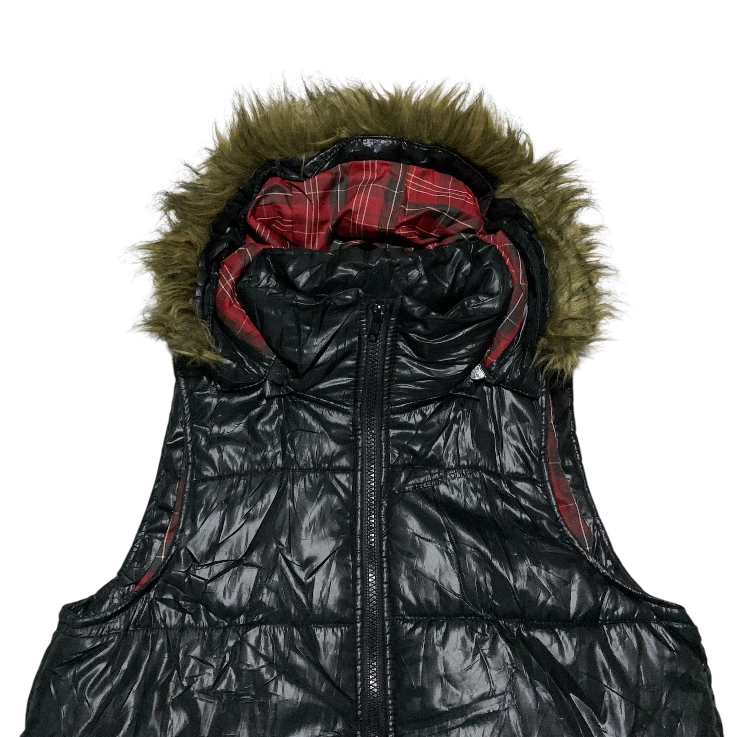Le Grande Bleu (L.G.B.) 2000’s J-honey Puffer Fur Vest LGB Ifsixwasnine Jacket Size US L / EU 52-54 / 3 - 5 Thumbnail