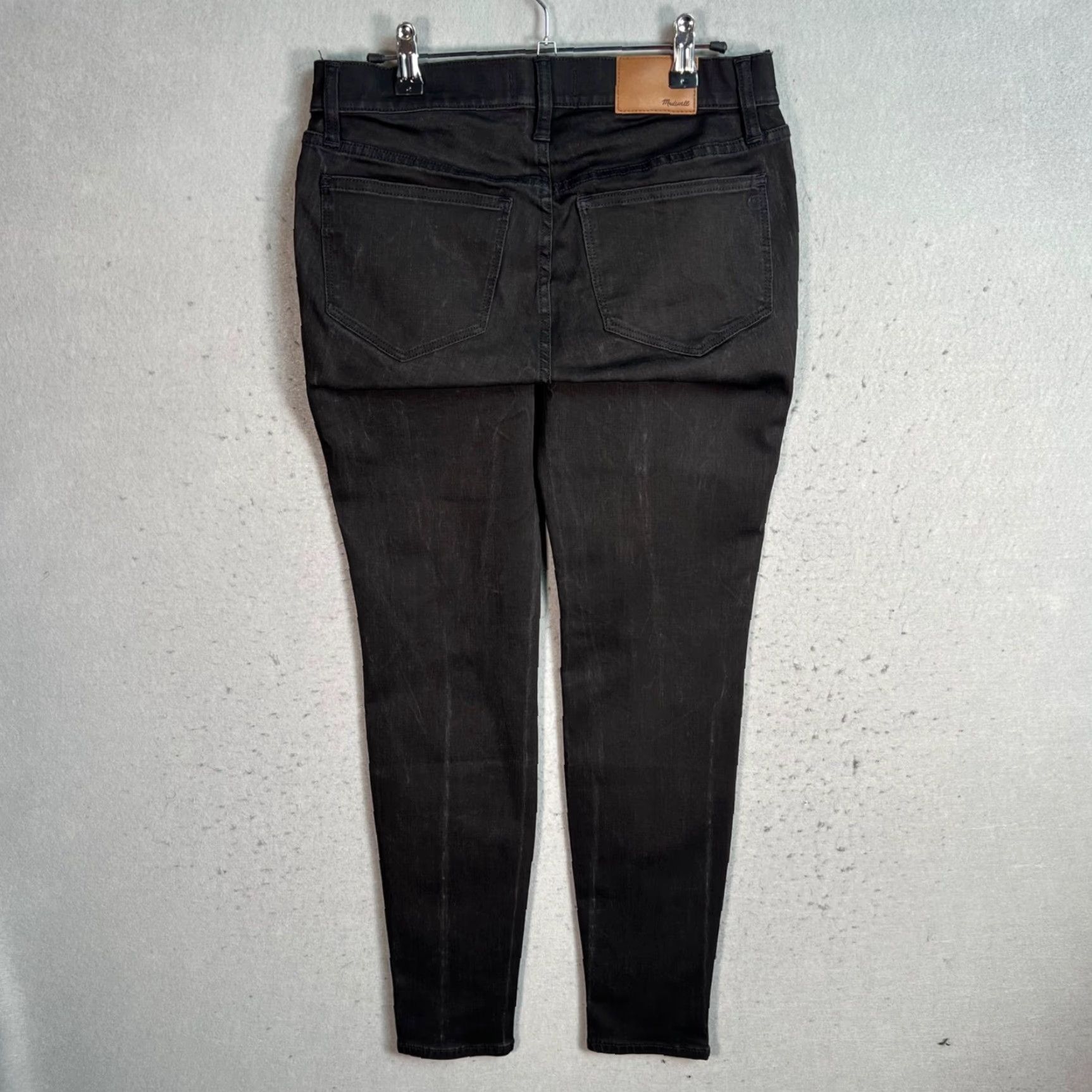 Madewell VINTAGE Madewell Black Maternity Skinny Jeans 29 Stretch Cotton Blend Womens Jeans Size 29" - 2 Thumbnail