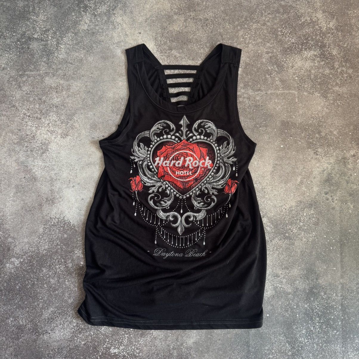 Hard Rock Cafe × Hysteric Glamour × Vintage Hard Rock Y2K Vintage Amazing Tank Top Size M / US 6-8 / IT 42-44 - 1 Thumbnail