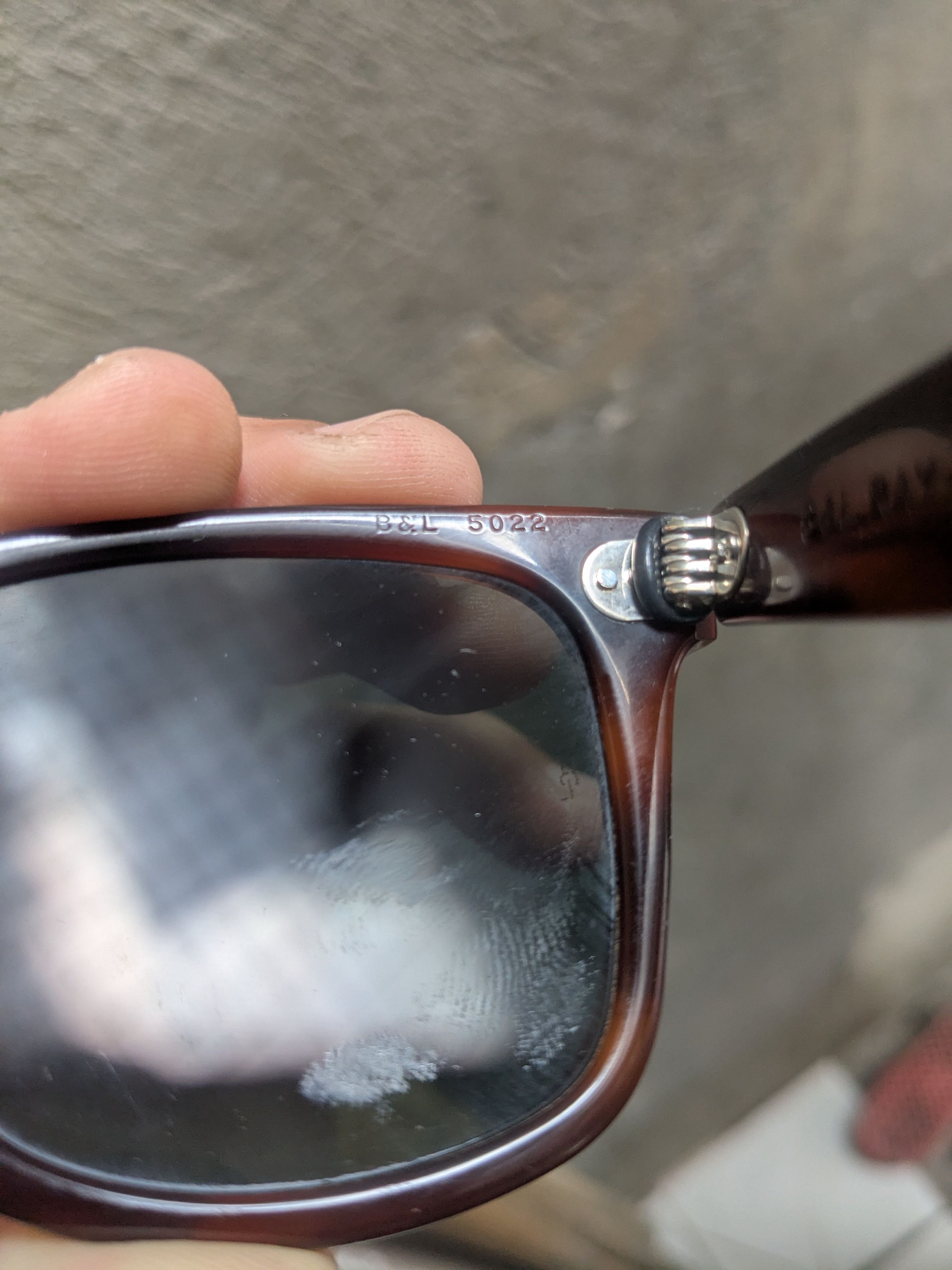RayBan Vintage b&l rayban wayfarer tortoise made in USA Size ONE SIZE - 10 Thumbnail