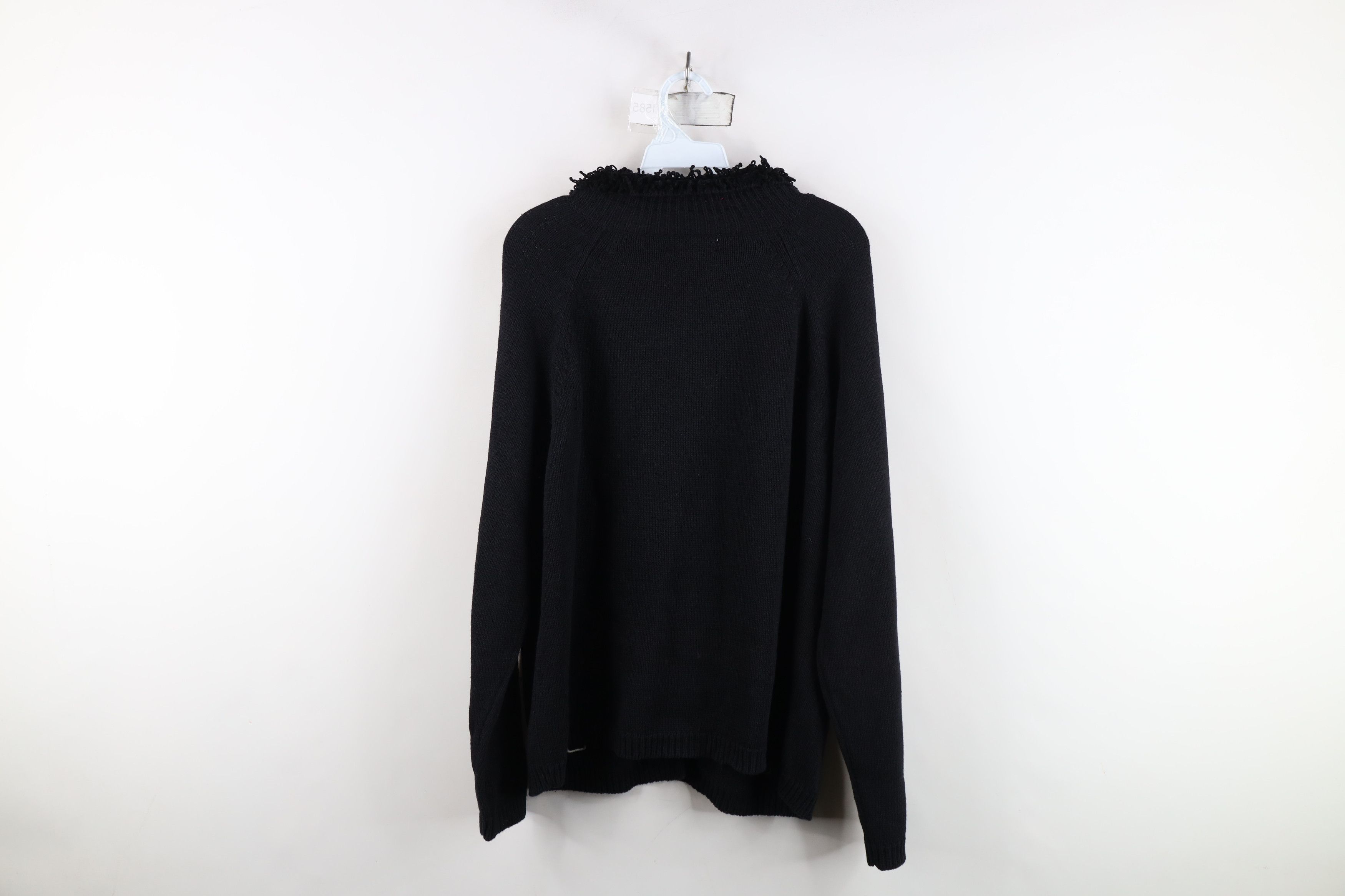 Vintage Vintage 90s Streetwear Cat Kitten Knit Cardigan Sweater Size L / US 10 / IT 46 - 11 Thumbnail