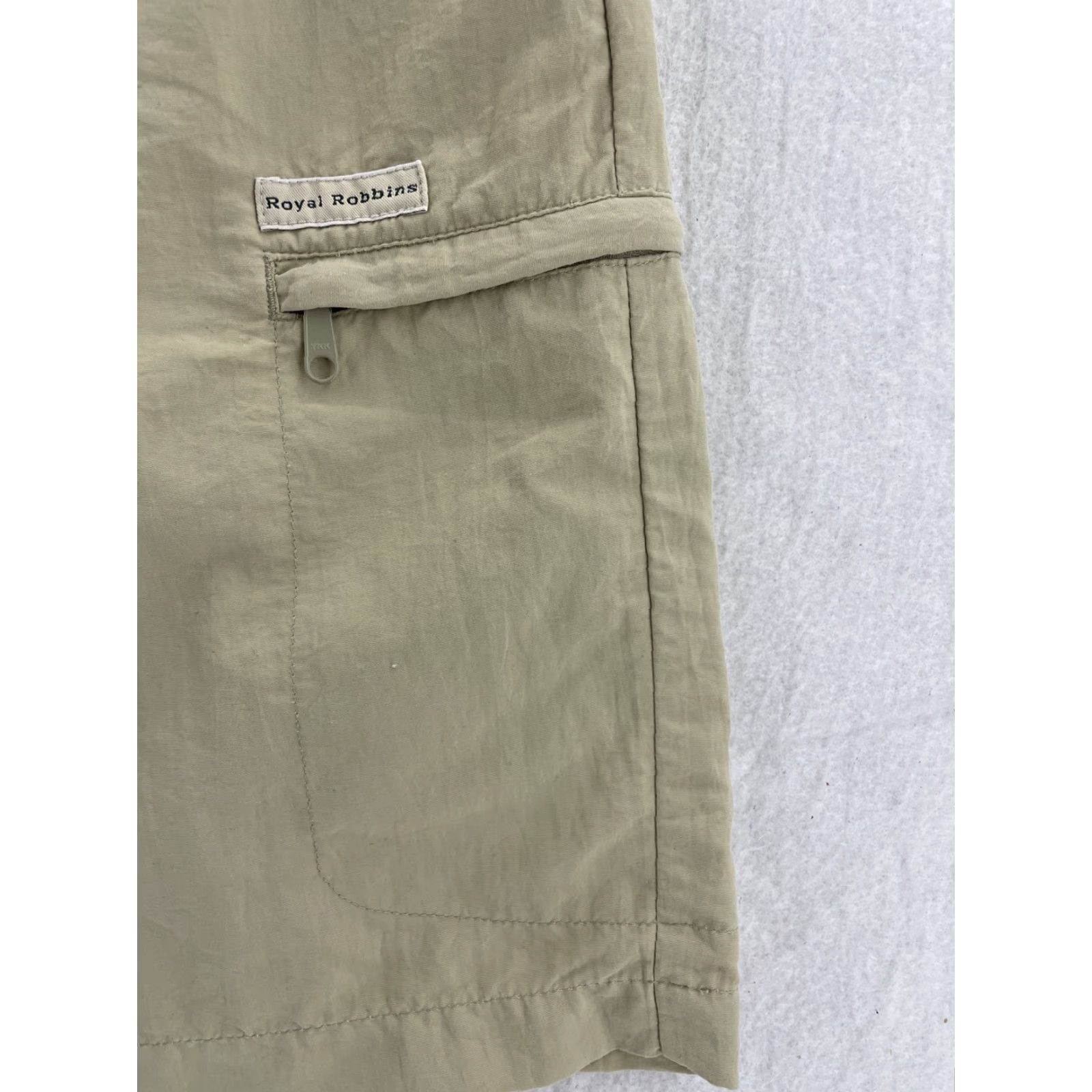 Royal Robbins Royal Robbins Shorts Womens 6 Khaki Pockets Casual Hiking Outdoor Nylon Size 28" / US 6 / IT 42 - 7 Thumbnail