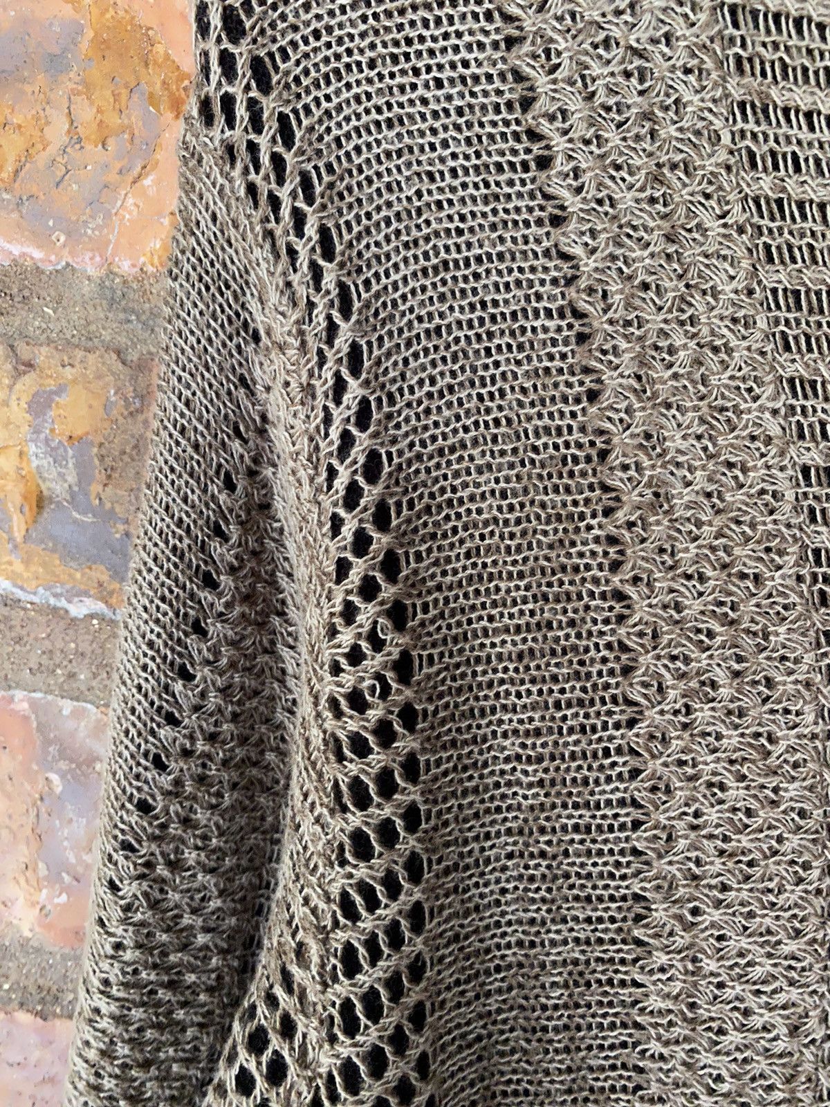 General Research × Japanese Brand × Slick SLICK Japan Mesh spider Web Knit Size US S / EU 44-46 / 1 - 10 Thumbnail