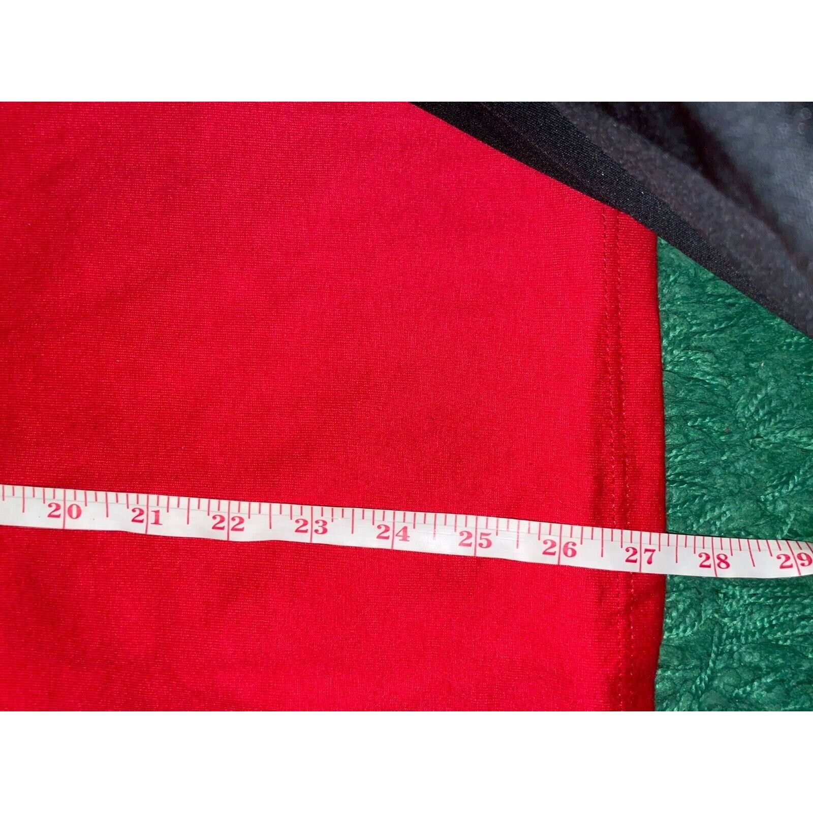 Jerzees Vintage Test Print Shirt Christmas Santa Grandpa Red Tee VTG Size US S / EU 44-46 / 1 - 10 Thumbnail