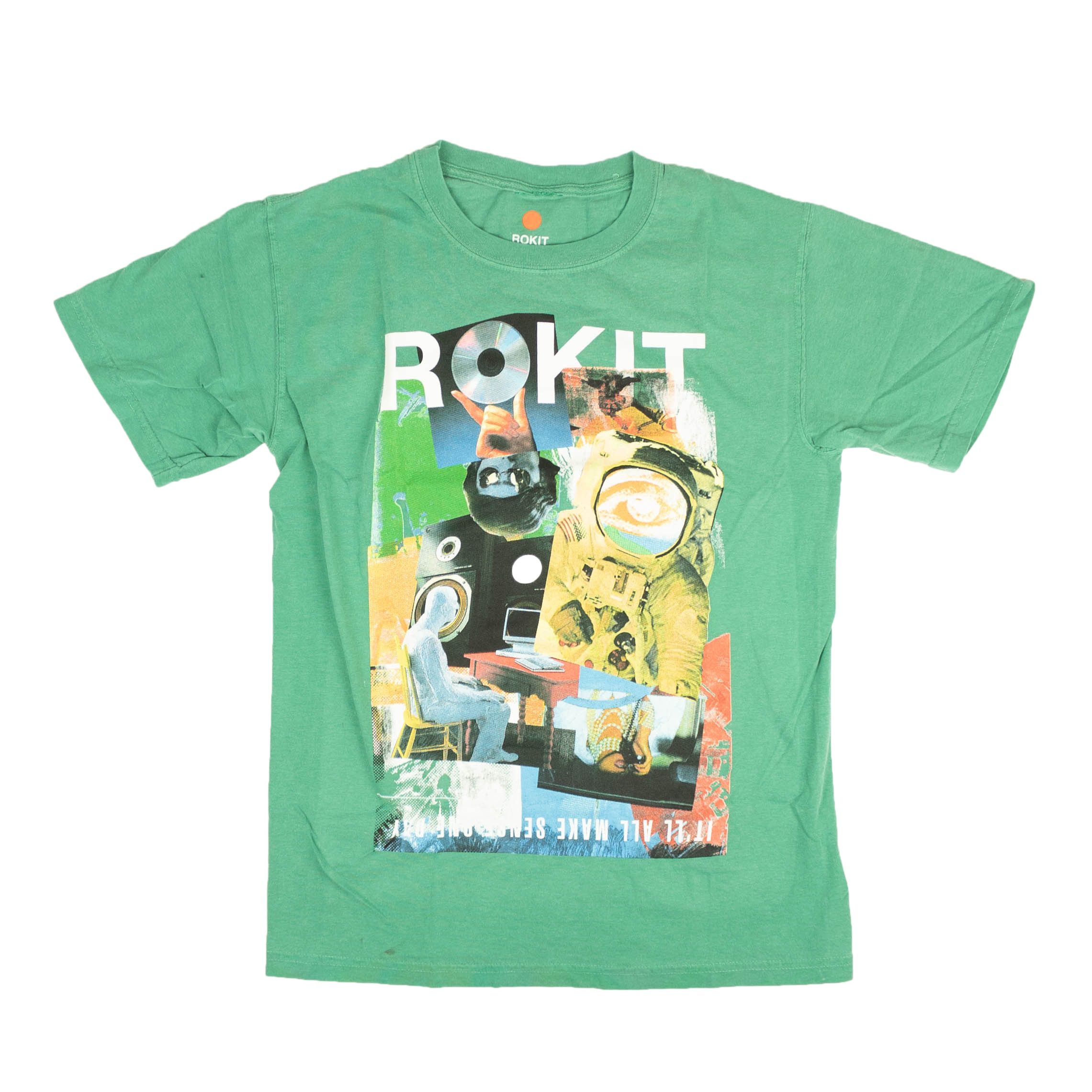 Rokit NEW ROKIT Green The Rush Short Sleeve T-Shirt Size S $55 Size US S / EU 44-46 / 1 - 1 Thumbnail