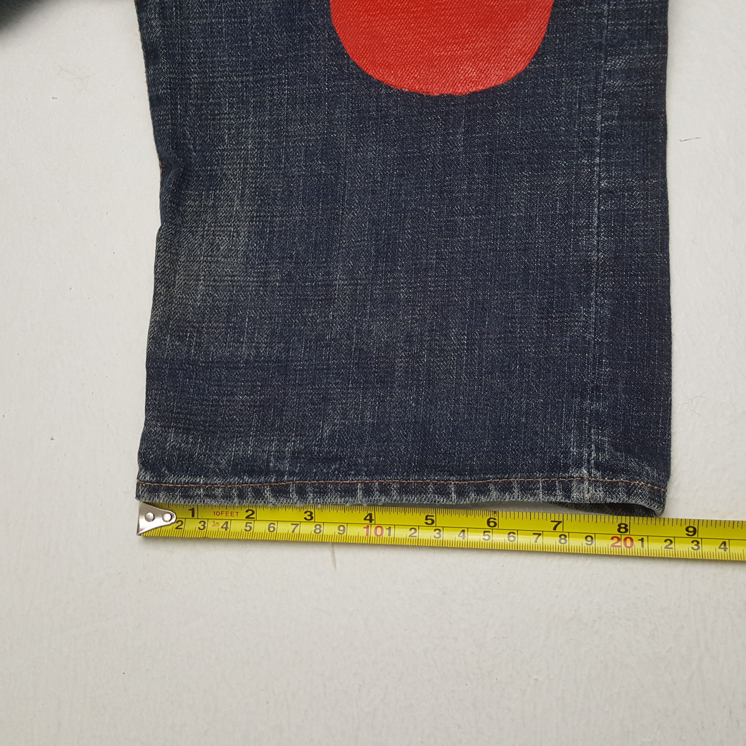 Evisu × Japanese Brand × Vintage EVISU Japanese Brand Streetwear Custom Daicock Jeans Size US 30 / EU 46 - 11 Thumbnail