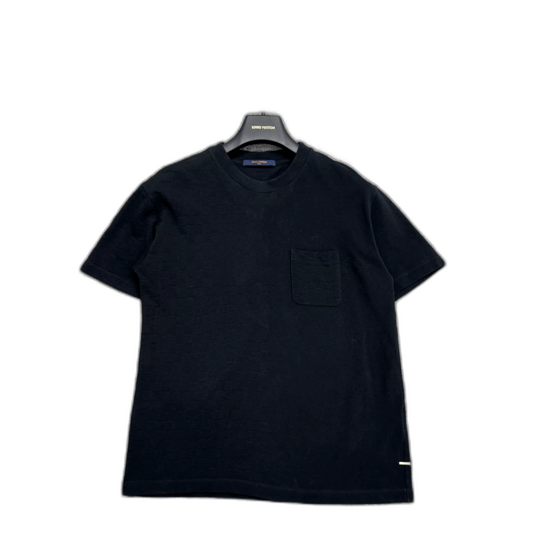 louis vuitton black short sleeve tee-2508