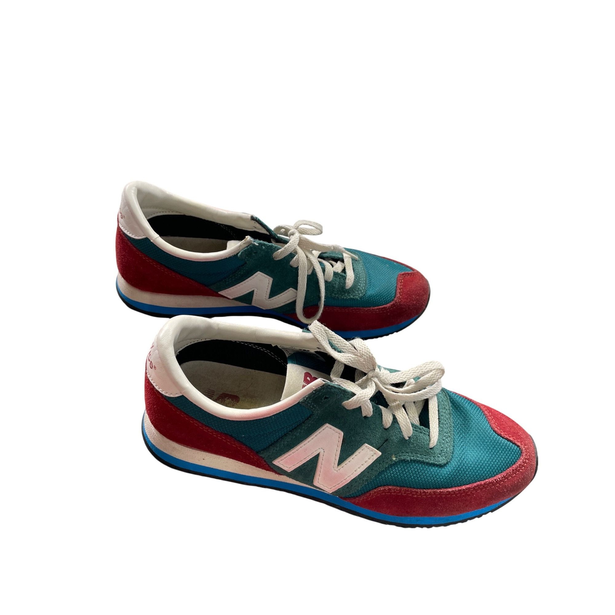 New Balance New Balance 620 Womens Red Green Suede Sneakers Size 9 SKU 8 Size US 9 / IT 39 - 4 Thumbnail