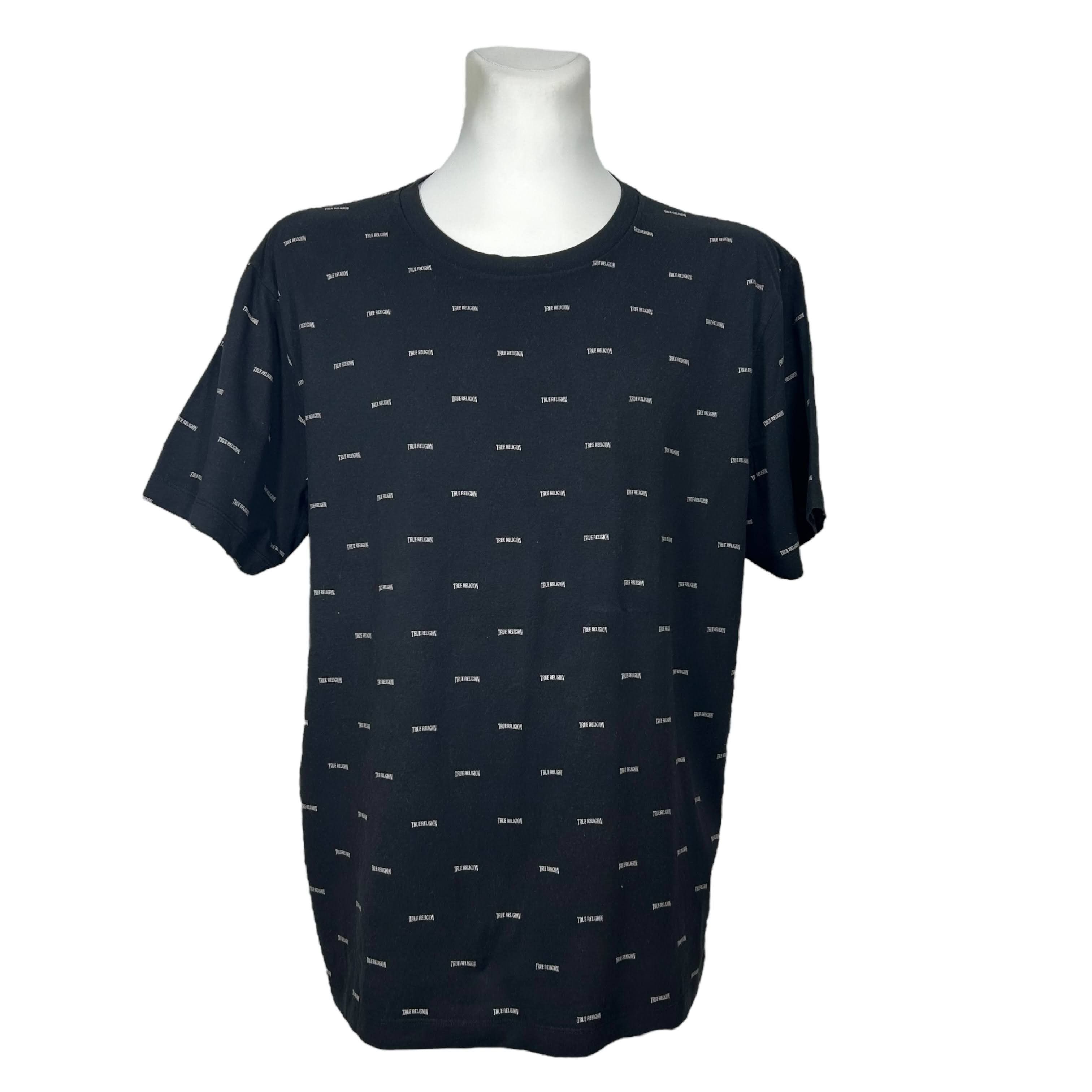 True Religion True Religion Black Short Sleeve T-shirt 3XL Size US XXL / EU 58 / 5 - 1 Thumbnail