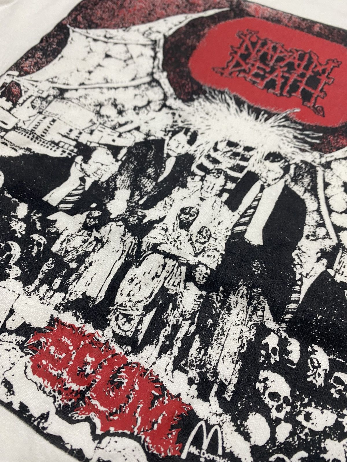Band Tees Vintage 00s Napalm Death Size US L / EU 52-54 / 3 - 3 Thumbnail