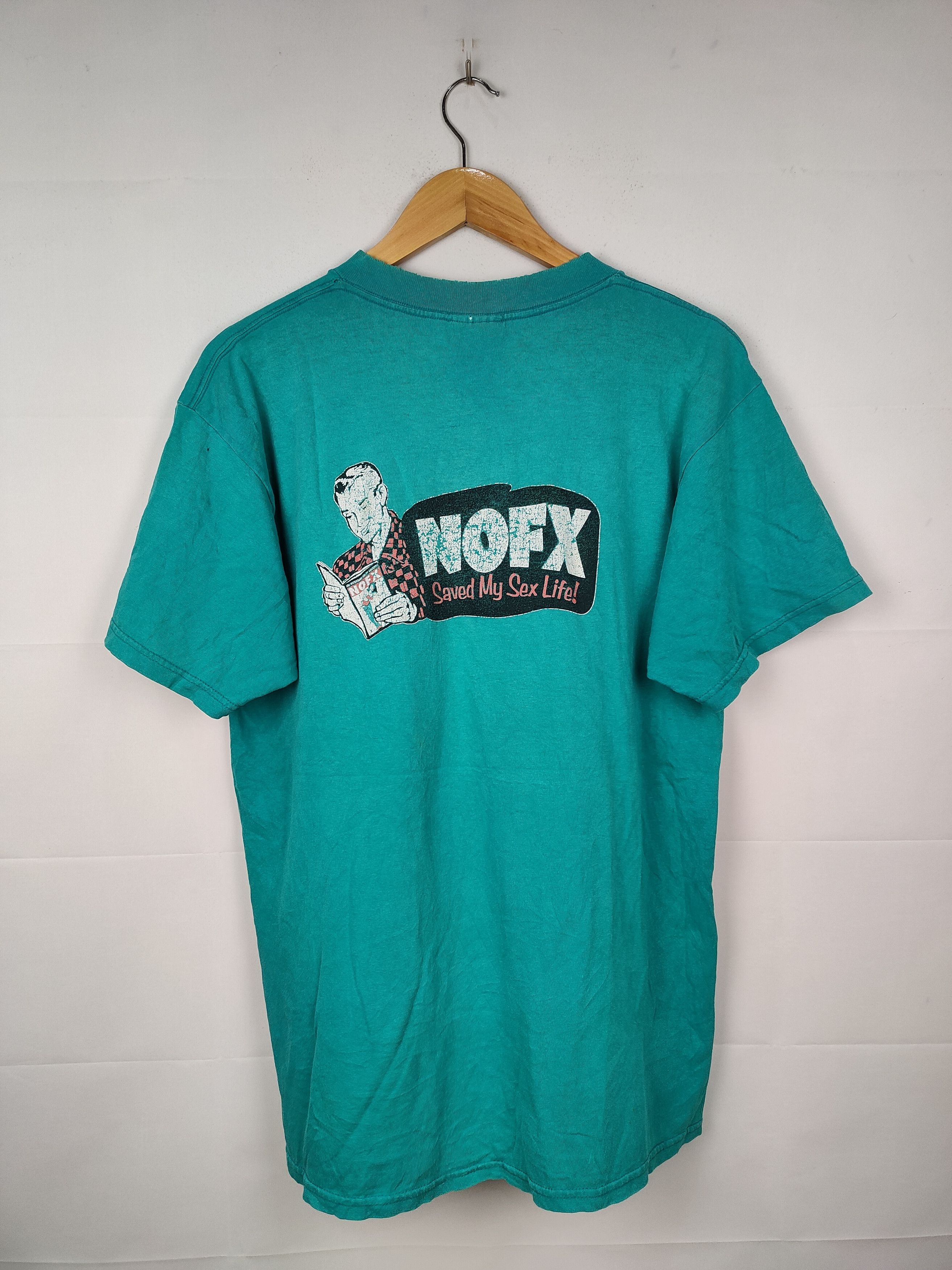 Band Tees Vintage 90s Nofx Band Shirt Size US L / EU 52-54 / 3 - 5 Thumbnail
