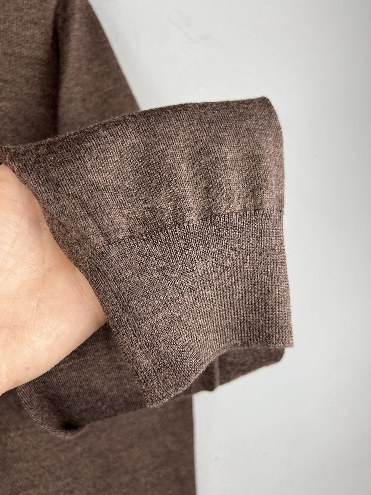 Barba Napoli Barba Napoli Wool/Silk 70/30 Mens Sweater L size Size US L / EU 52-54 / 3 - 4 Thumbnail