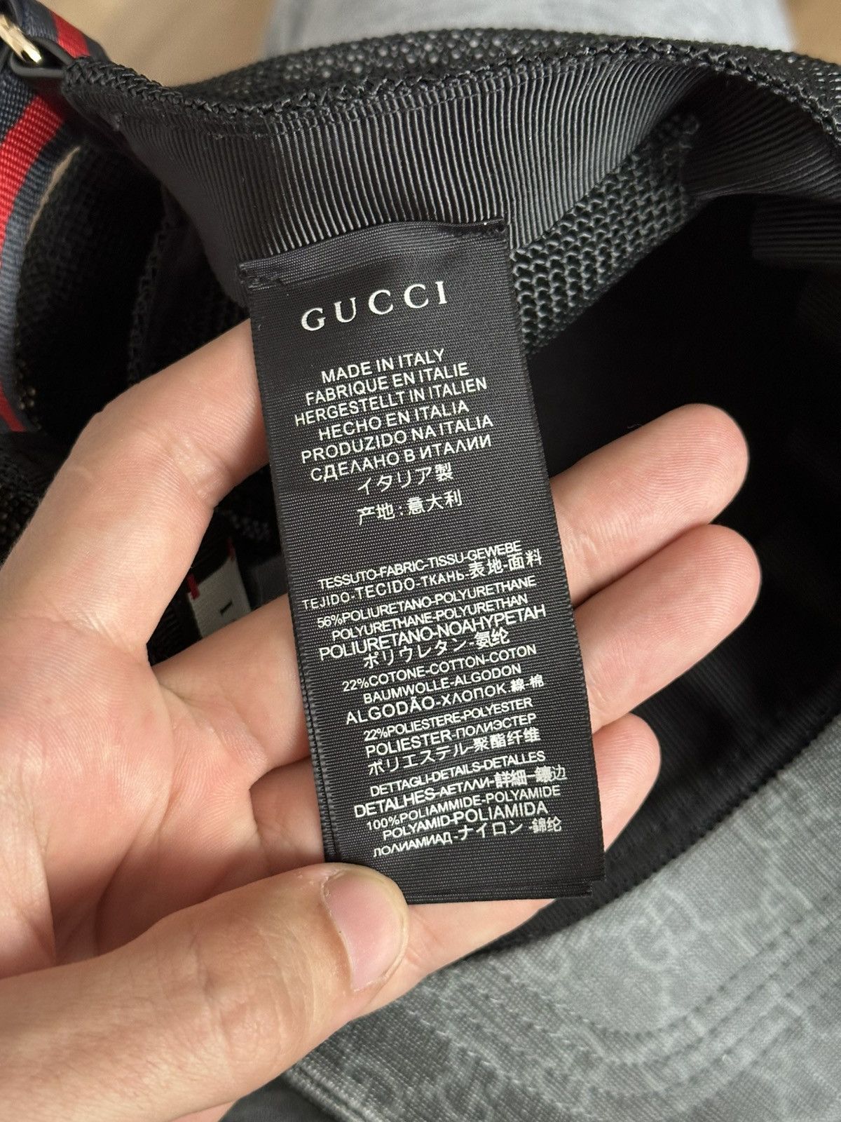 Gucci Gucci Kingsnake Baseball Cap Hat Italy Size ONE SIZE - 12 Thumbnail