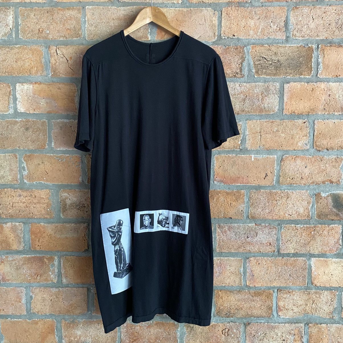 Rick Owens Drkshdw Rick Owens DRKSHDW Patch Level Tee SS2017 Size US S / EU 44-46 / 1 - 1 Thumbnail