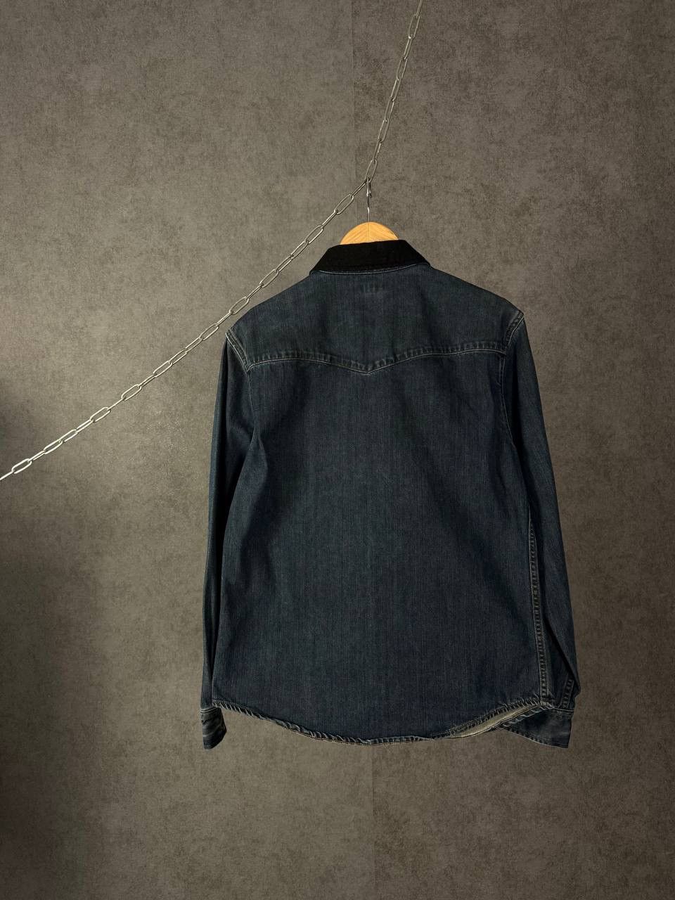 Allsaints Allsaints vintage designer denim shirt Size US M / EU 48-50 / 2 - 5 Thumbnail
