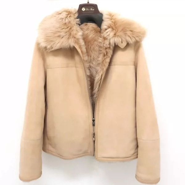 Loro Piana LORO PIANA Double-faced sheepskin with fur on top Size S / US 4 / IT 40 - 5 Thumbnail