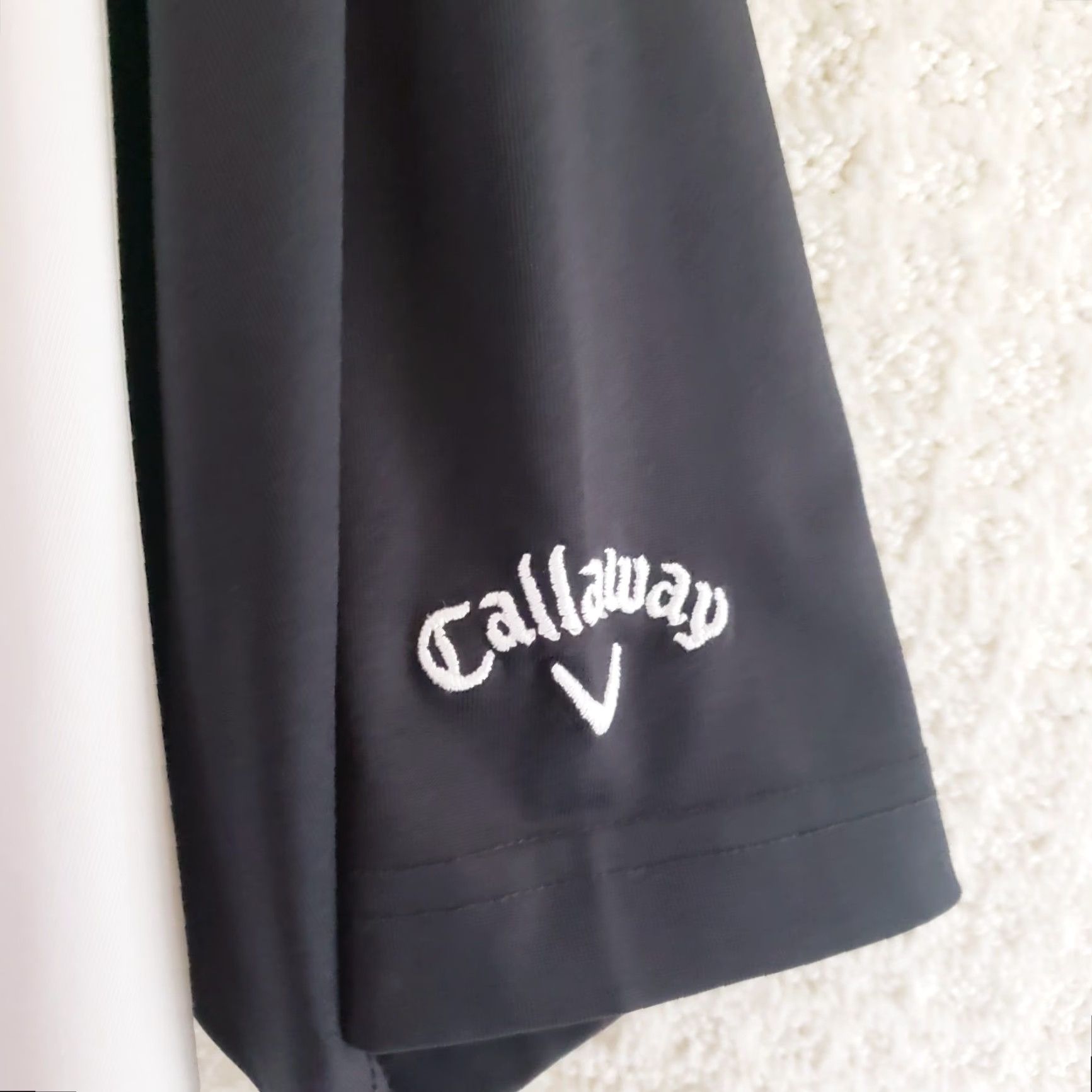 Callaway Callaway Polo Shirt Men's Large Black White Colorblock Opti Dri Golf Performance Shirt Size US L / EU 52-54 / 3 - 5 Thumbnail