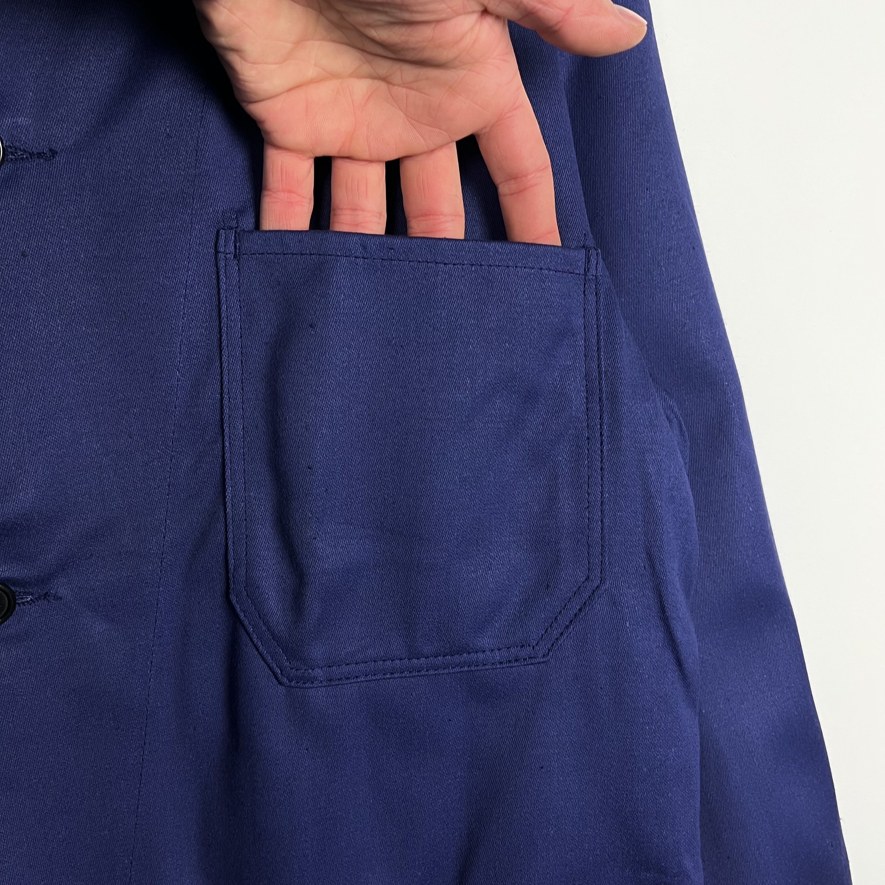 Le Laboureur Vintage Sanfor 3-Pocket French Work Jacket 80’s Size US M / EU 48-50 / 2 - 11 Thumbnail