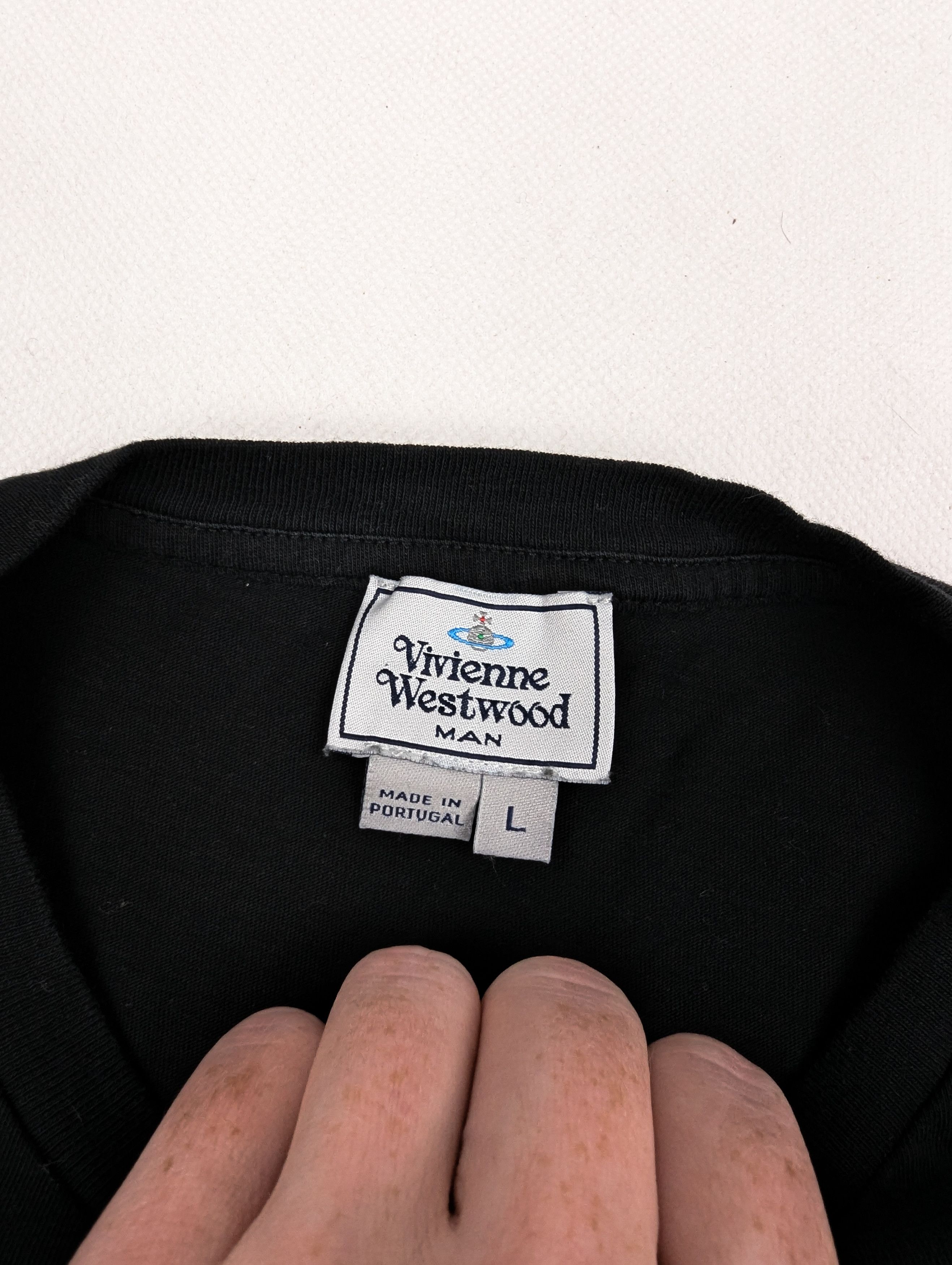 Vivienne Westwood Vivienne Westwood black t-shirt L Size US L / EU 52-54 / 3 - 3 Thumbnail