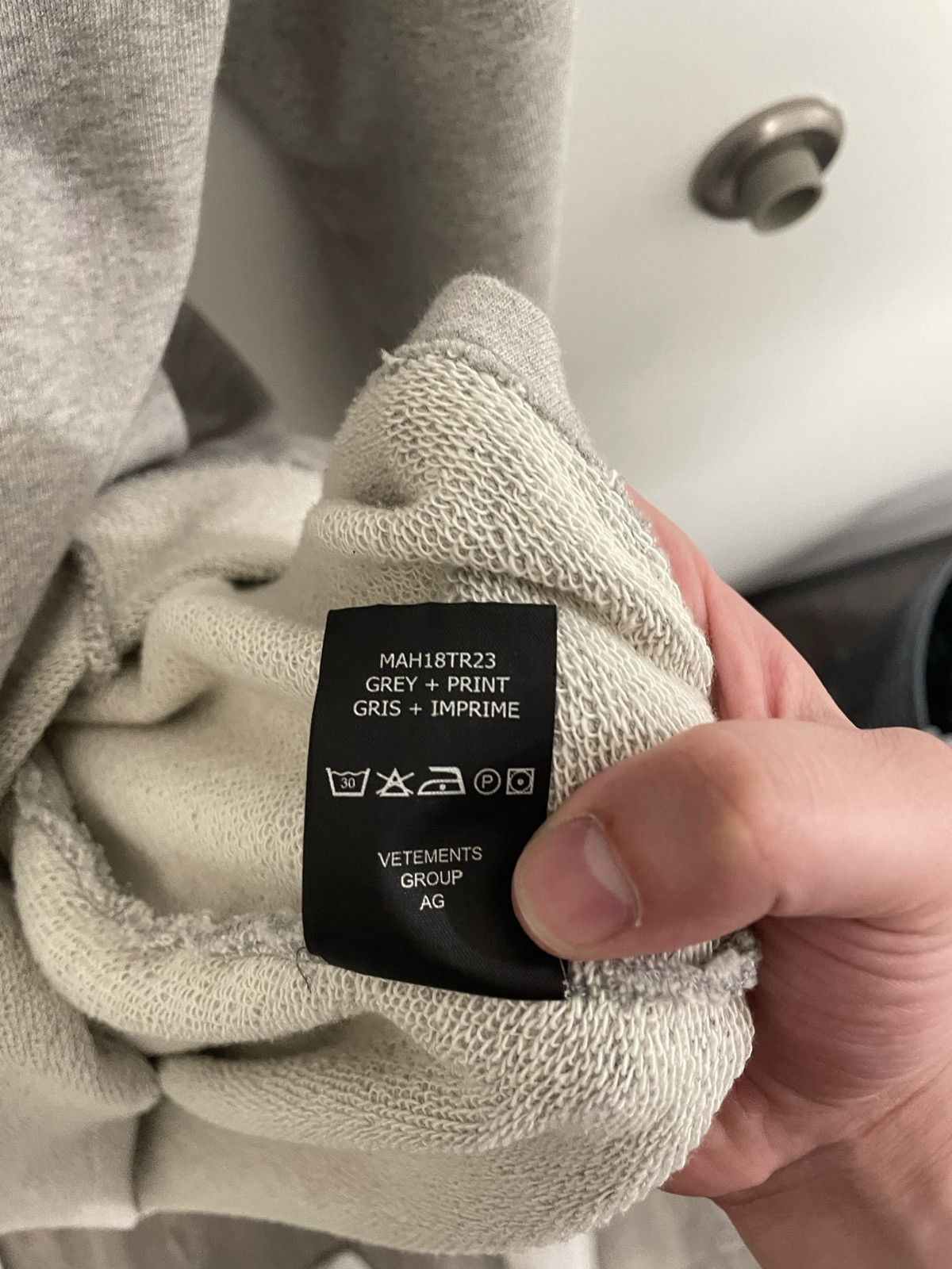 Vetements Vetements “french terry” light hoodie Size US M / EU 48-50 / 2 - 8 Thumbnail