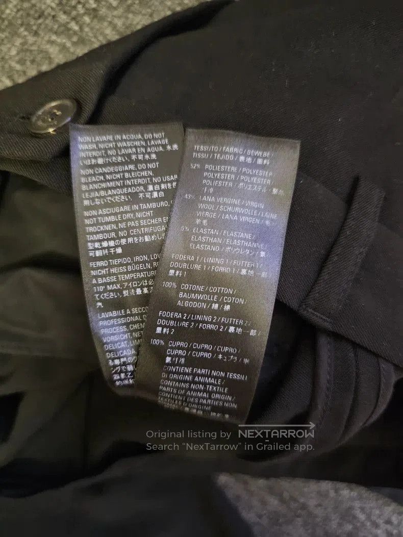 Balenciaga Balenciaga Wool Casual Black Trousers. Size US 36 / EU 52 - 7 Thumbnail