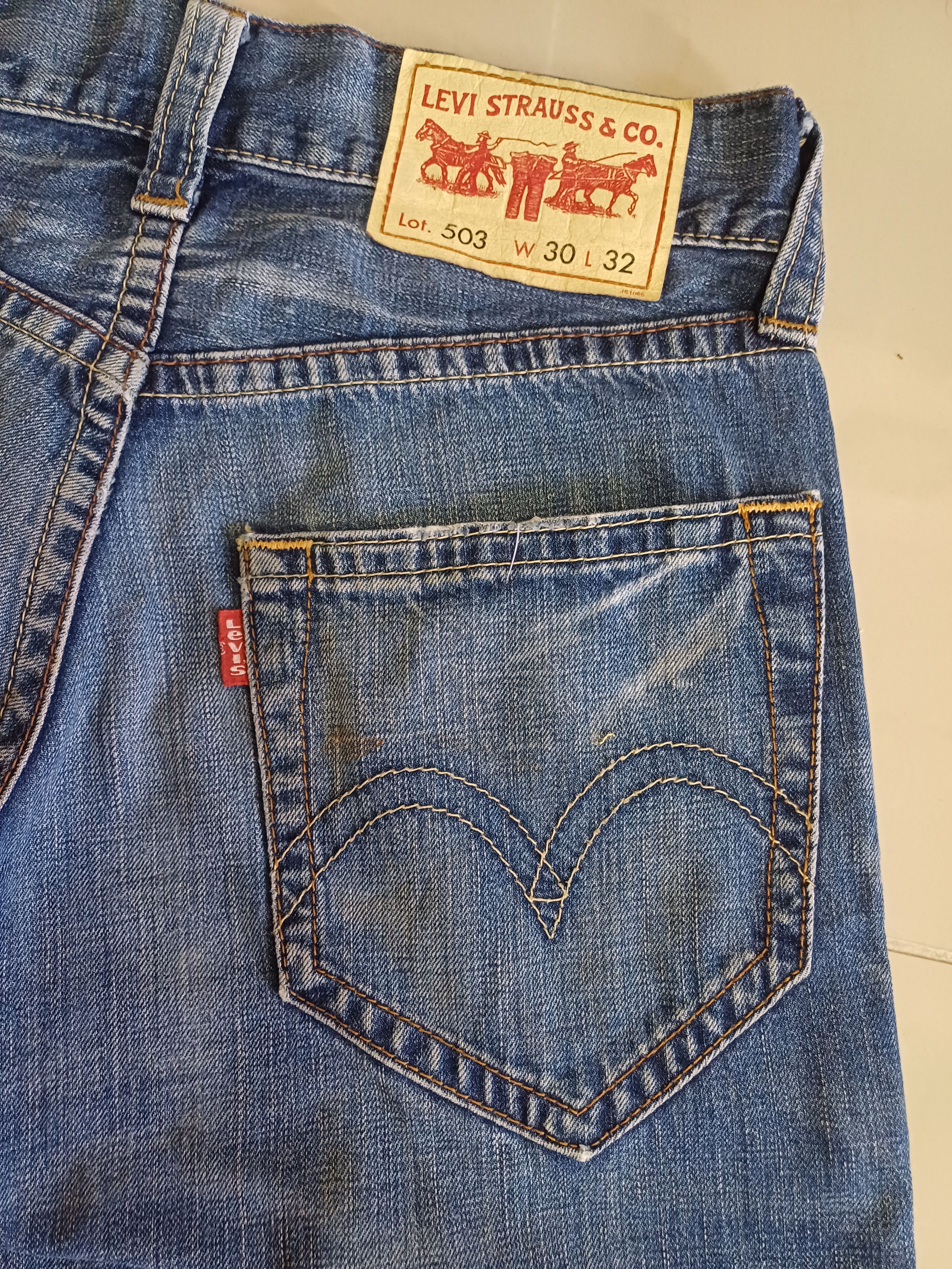 Levi's Vintage Clothing Awesome jeans... levis 503 loose cutting Size US 30 / EU 46 - 12 Thumbnail