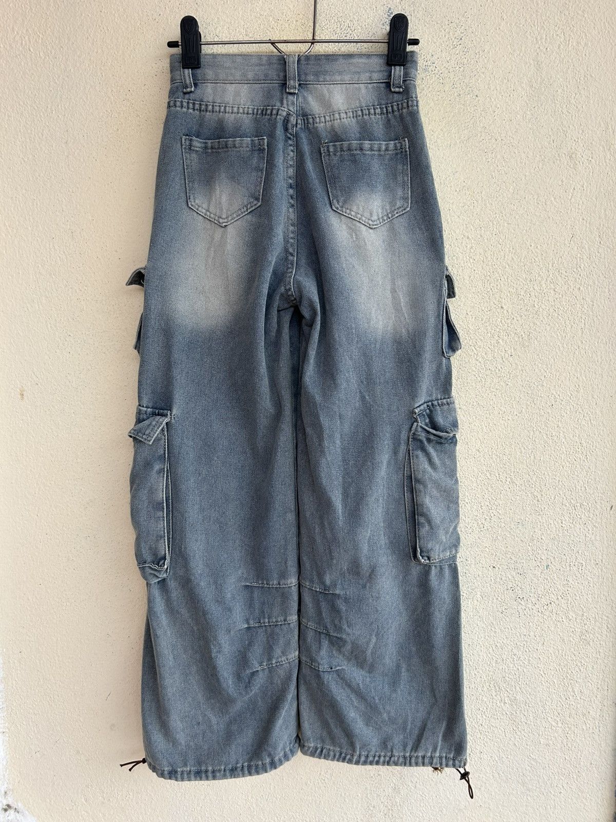 Seditionaries Diavel Multi Pockets Baggy Denim Size 24" / US 00 / IT 34 - 2 Thumbnail