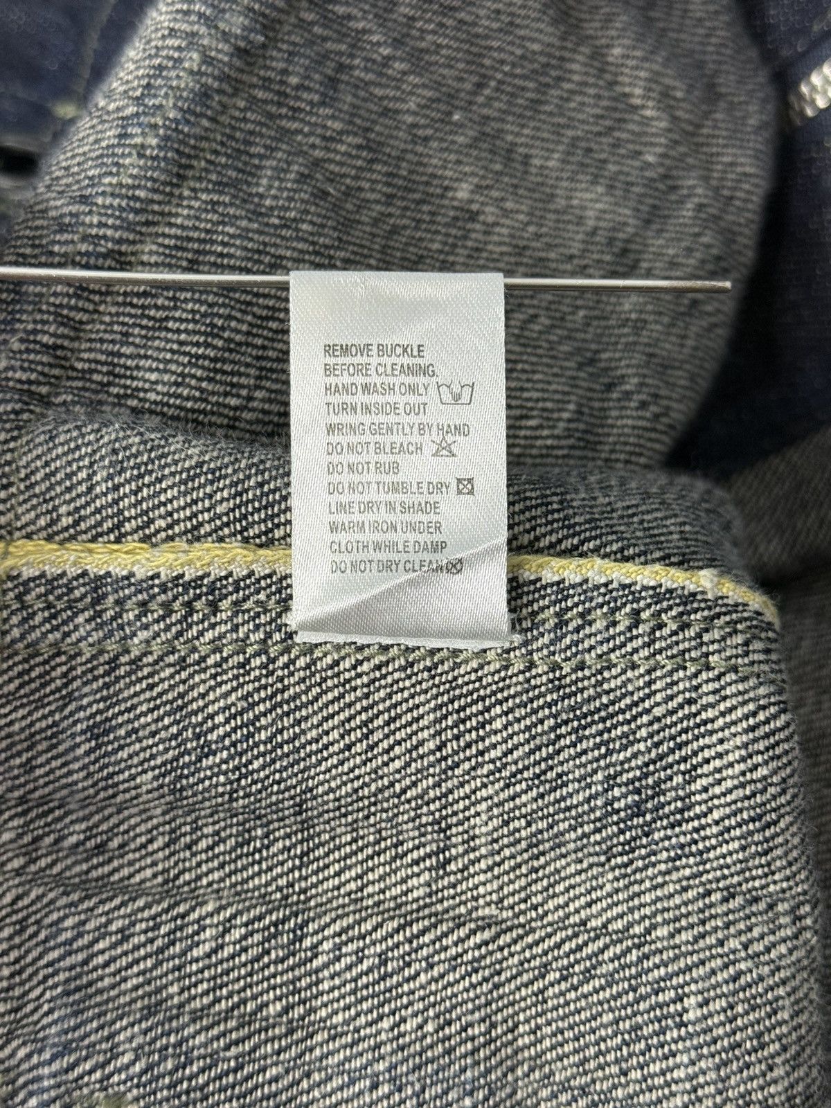 Nigel Cabourn Nigel Cabourn Lybro Naval Dungaree Denim Overall - Size 46 Size US 30 / EU 46 - 24 Thumbnail
