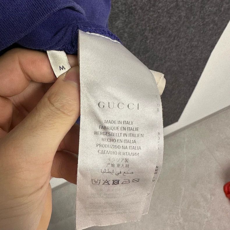 Gucci Gucci Logo letter print loose long-sleeved polo shirt 2501- Size US M / EU 48-50 / 2 - 5 Thumbnail