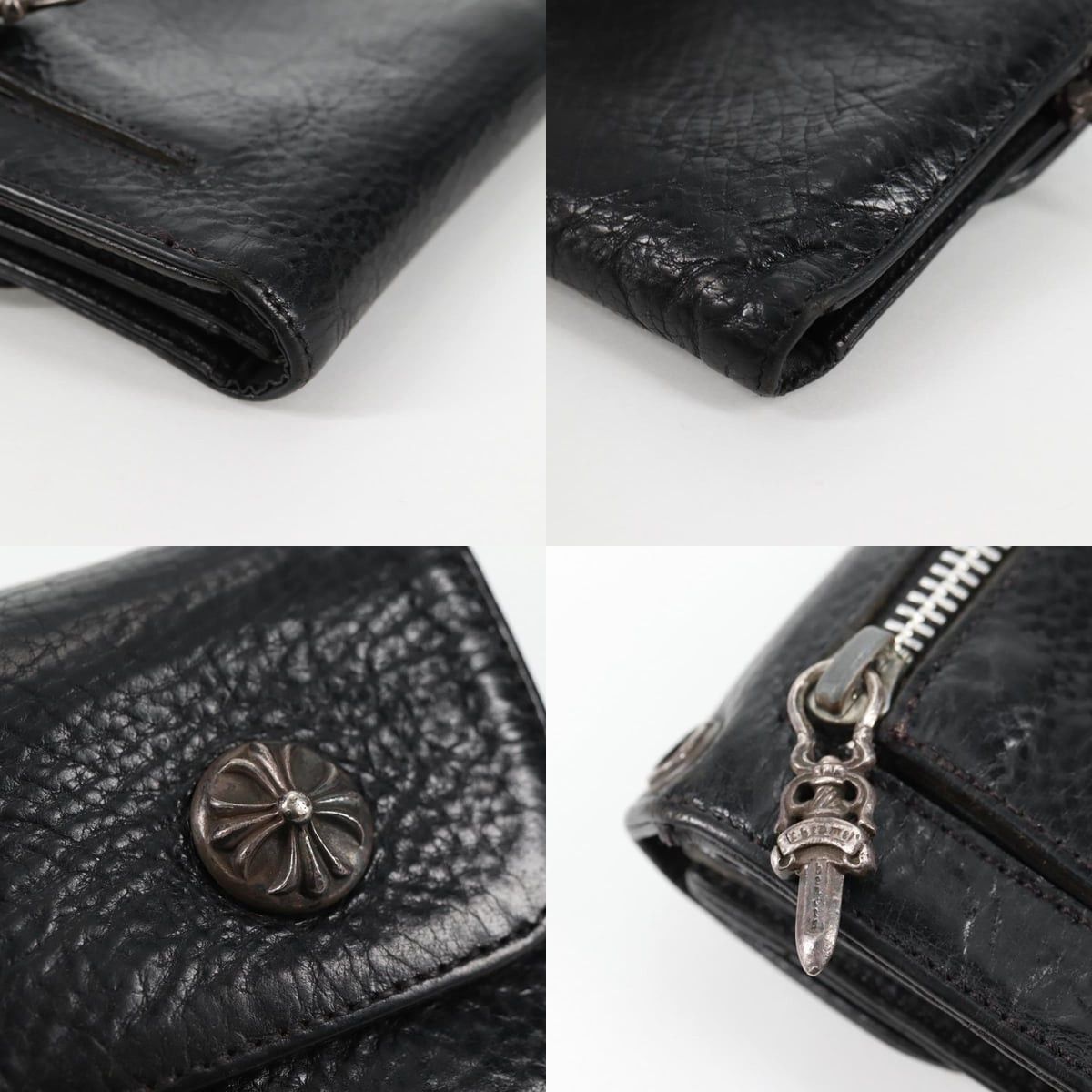 Chrome Hearts Chrome Hearts Wave Cross Ball Long Wallet Size ONE SIZE - 6 Thumbnail