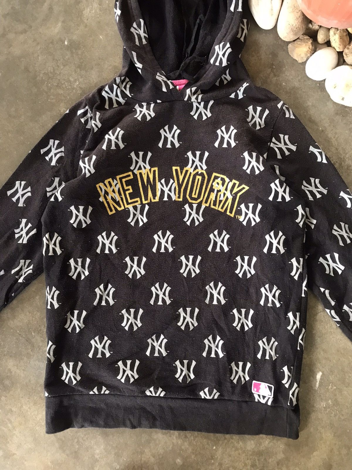 MLB × Vintage MLB New York Fullprint Hoodie for Women 🔥 Size L / US 10 / IT 46 - 5 Thumbnail