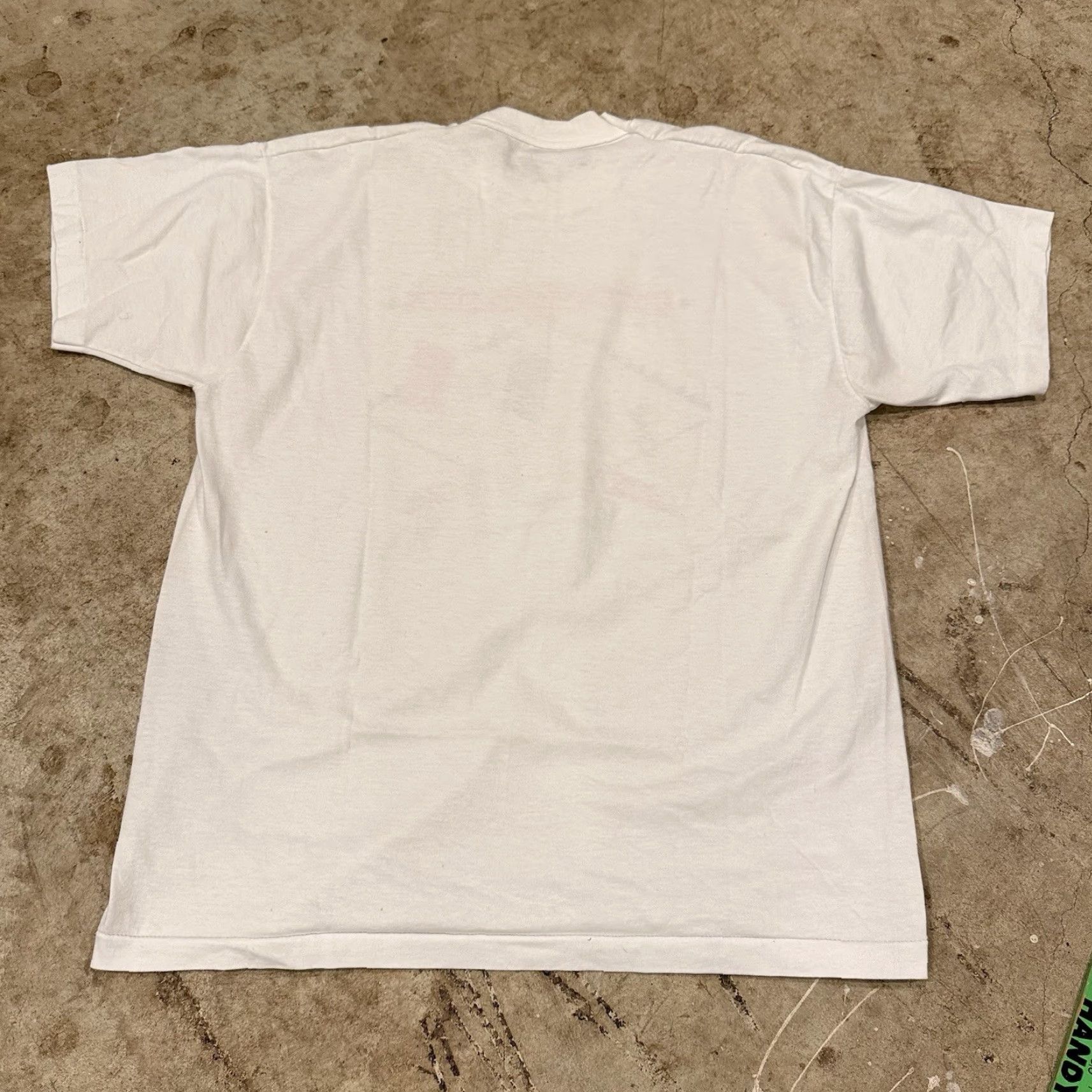 Fruit Of The Loom VINTAGE 90s Michigan Mexican Festival Fruit of the Loom Single Stitch Shirt XL White Mens Size US XL / EU 56 / 4 - 2 Thumbnail