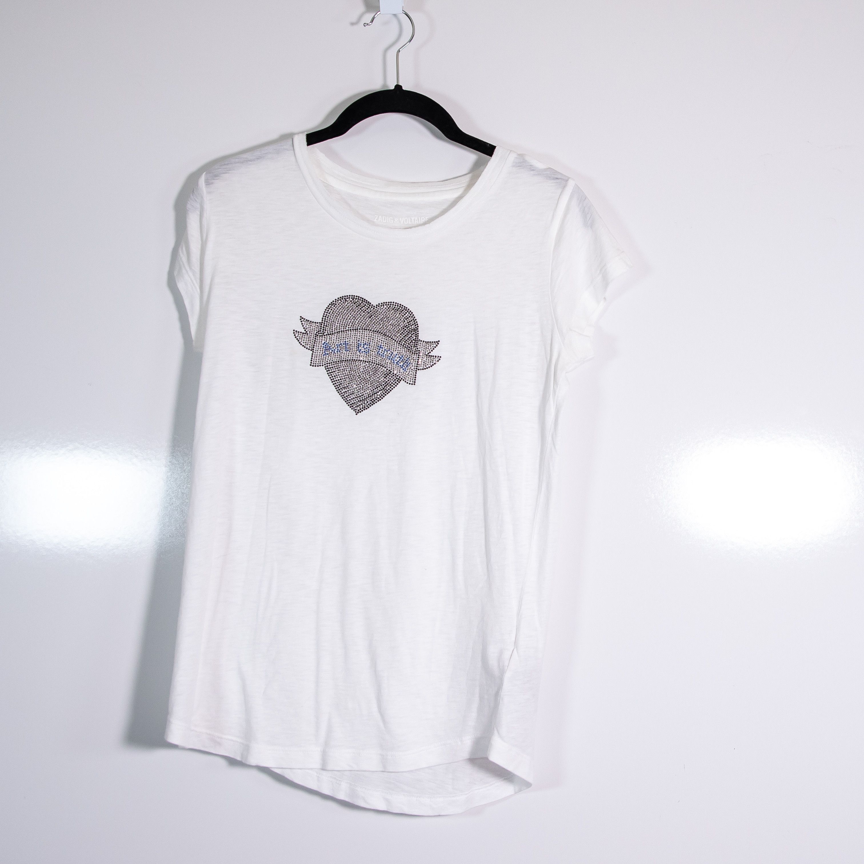 Zadig & Voltaire Skinny Art Is Truth Strass
