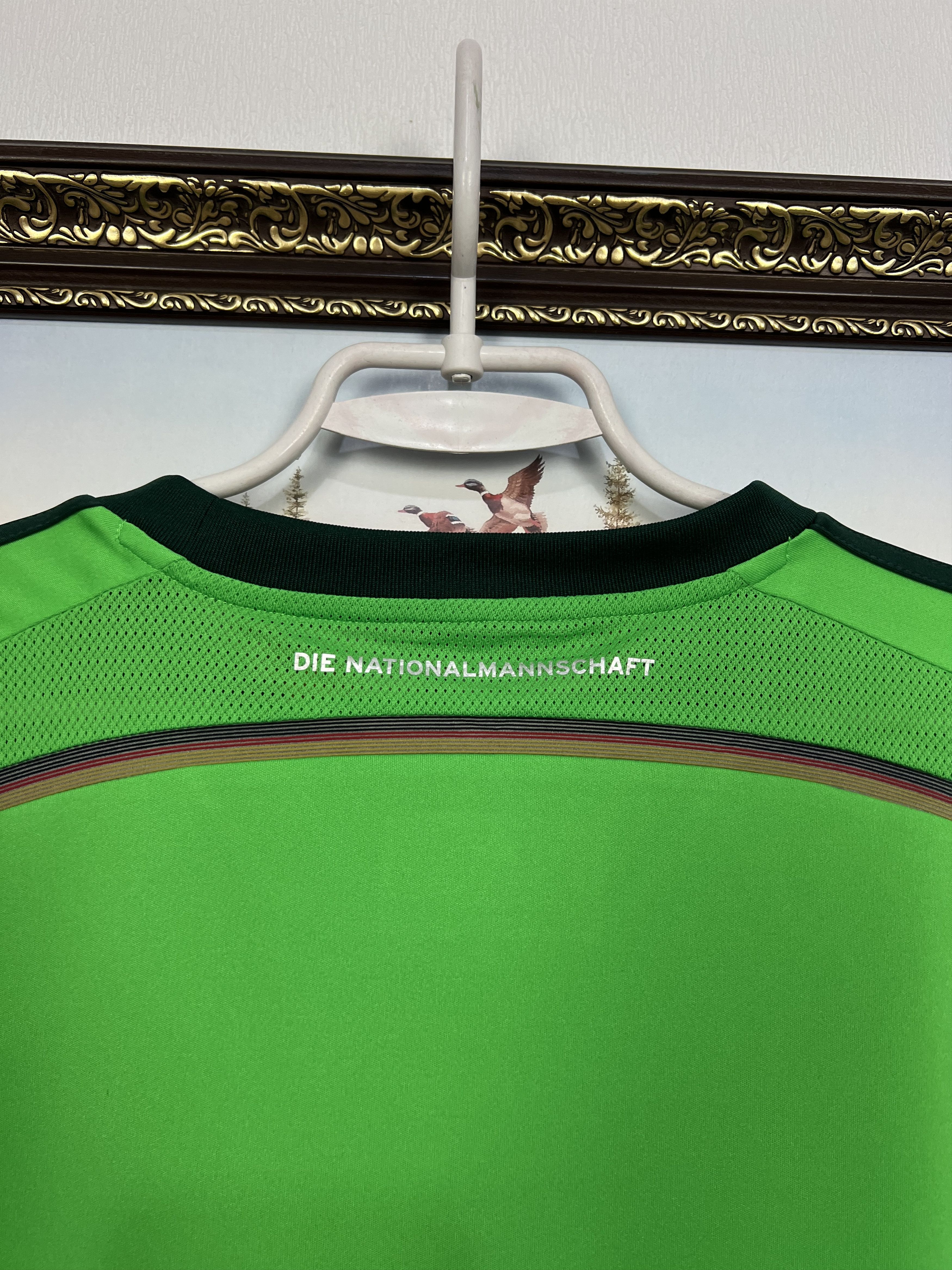 Adidas Germany Goalkeeper football shirt 2013 Soccer Jersey Trikot Size US M / EU 48-50 / 2 - 12 Thumbnail