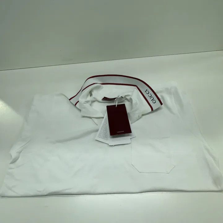 Gucci Gucci Gucci Lido Series Logo Embroidered Polo Shirt -2506 Size US M / EU 48-50 / 2 - 8 Thumbnail