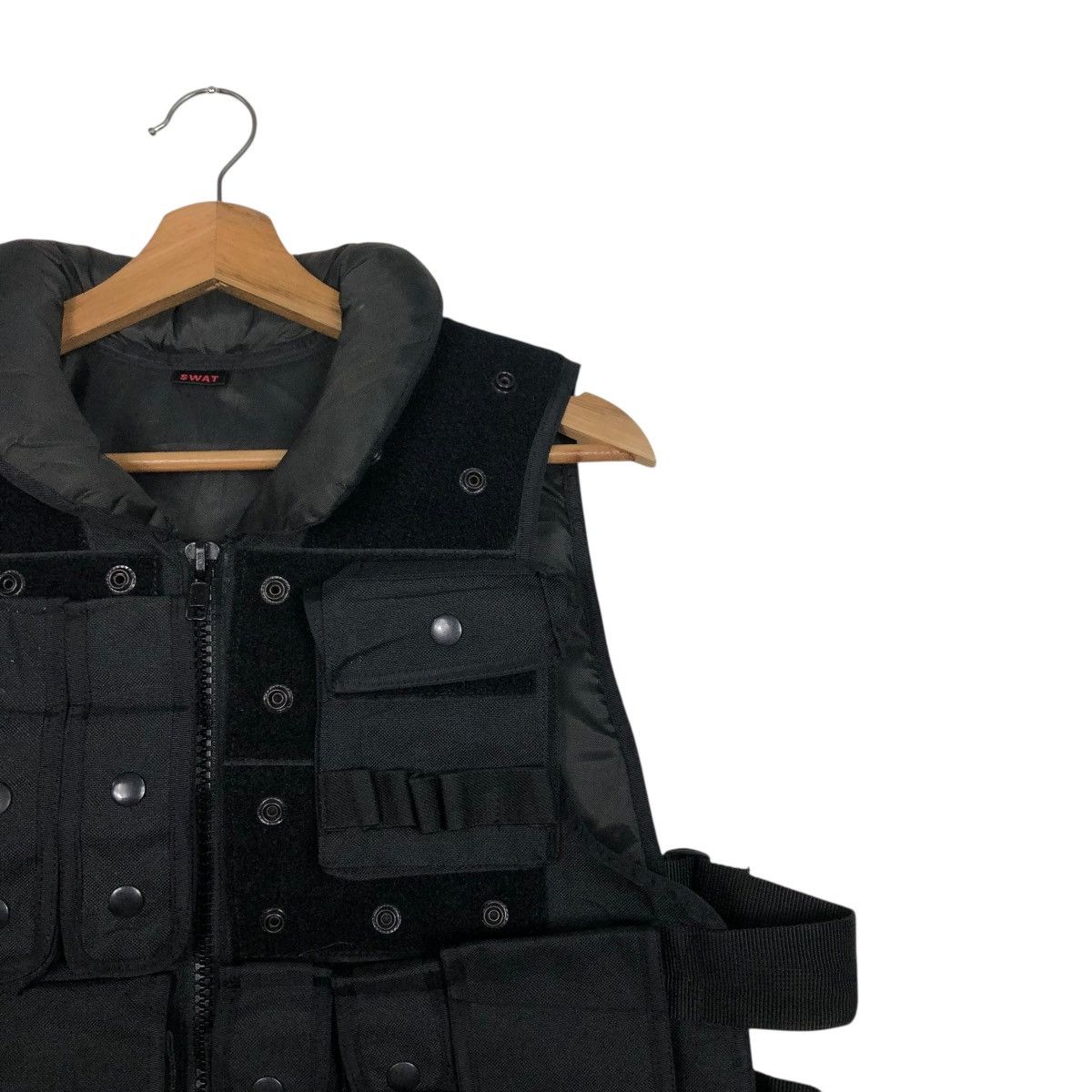 Japanese Brand 🔥VINTAGE VEST UTILITY CARGO MULTI POCKET SWAT RARE STYLE Size US M / EU 48-50 / 2 - 8 Thumbnail