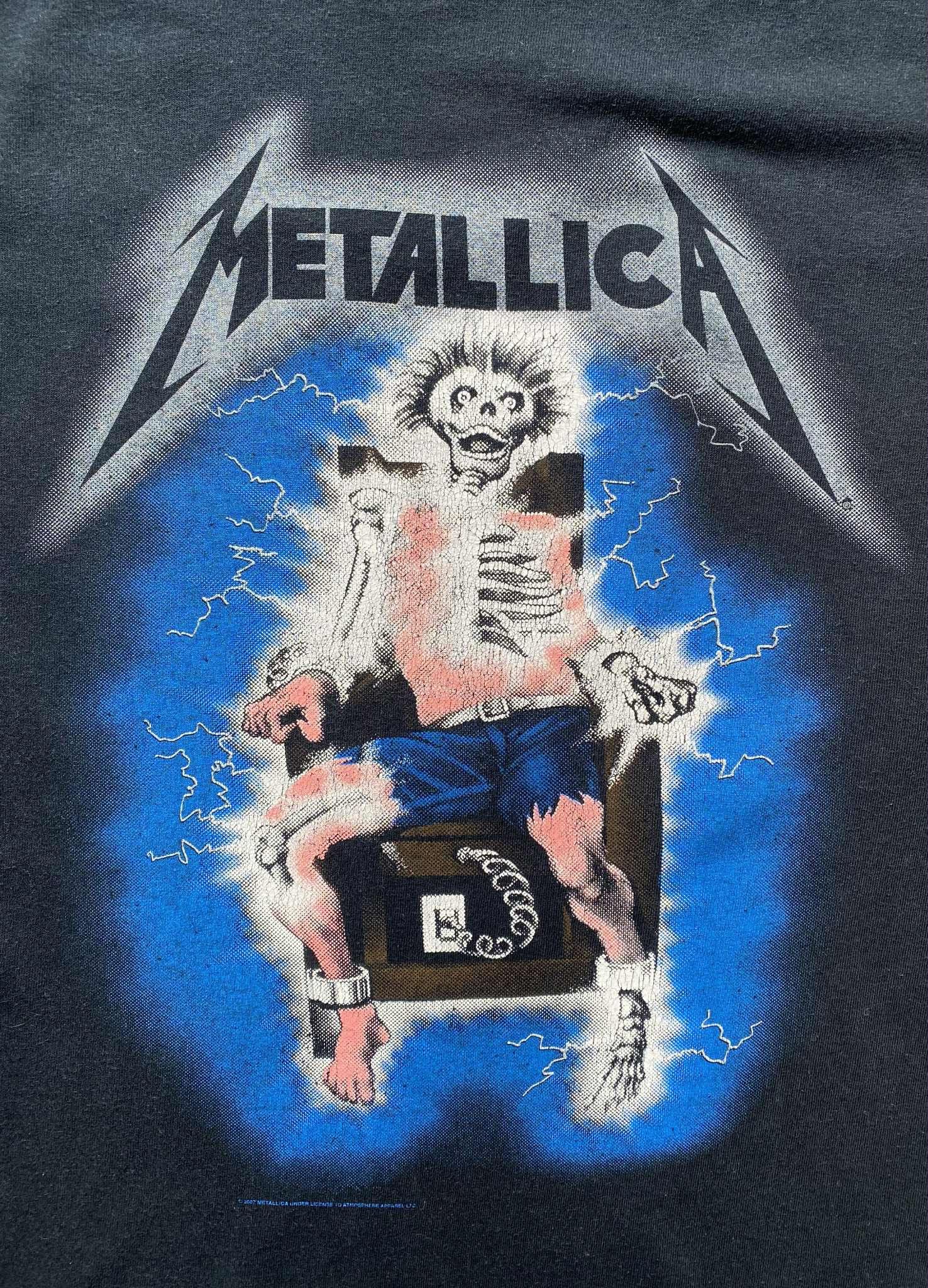 Metallica Metallica Kill Em All Vintage 2007 Tee Baggy Black Tee Size US XL / EU 56 / 4 - 4 Thumbnail