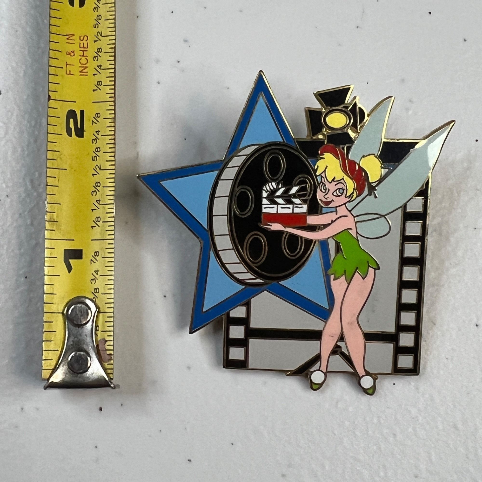 Disney Disney Pin Tinker Bell - Clapboard - Lights, Camera, LE 400 Size ONE SIZE - 3 Thumbnail