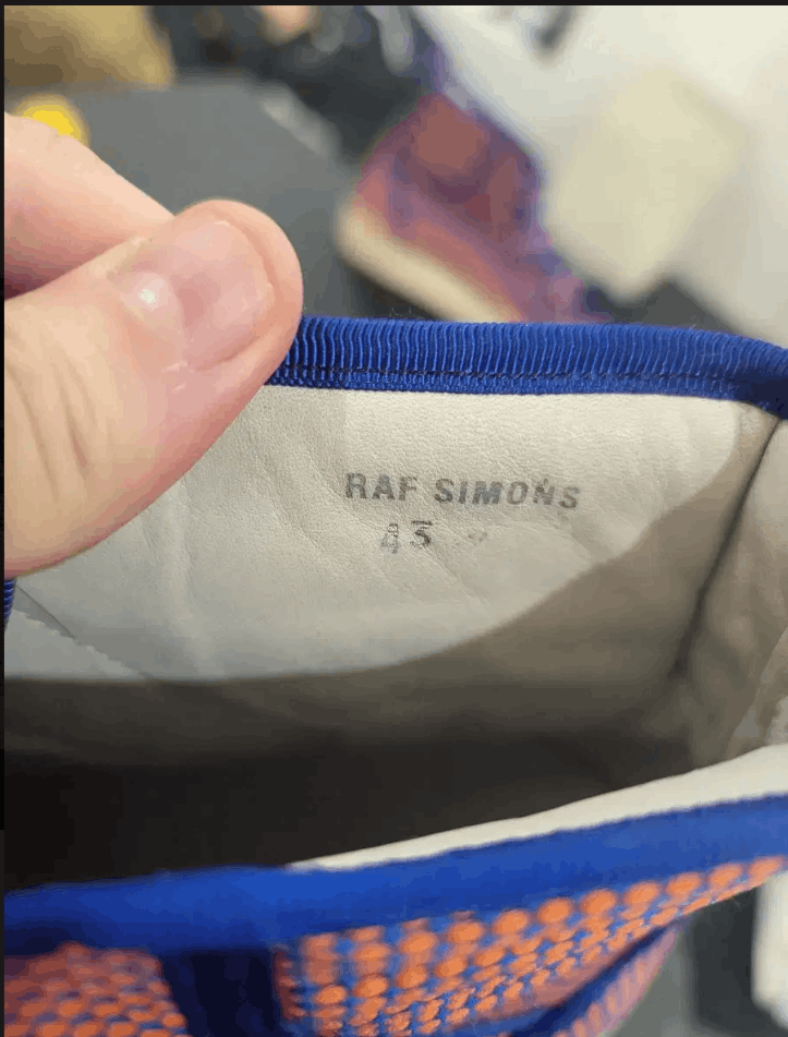 Raf Simons Raf Simons High-top Strap Sneakers size 10 Size US 10 / EU 43 - 4 Thumbnail