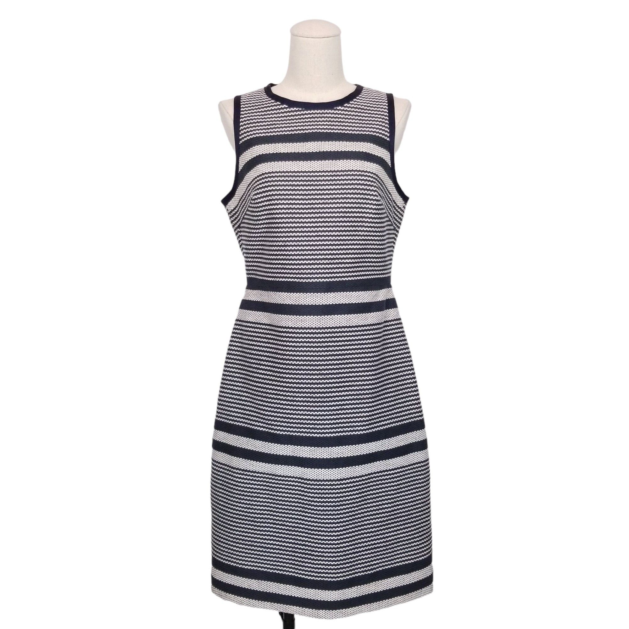J.Crew Striped Sheath Dress Size S / US 4 / IT 40 - 1 Thumbnail