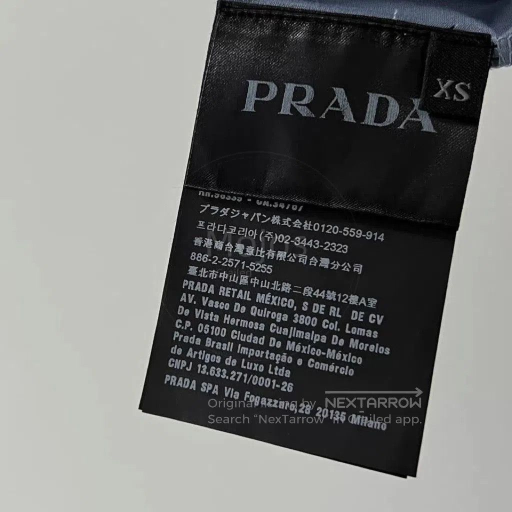 Prada Sz XS Prada Black logo Patch Polo. Size US XS / EU 42 / 0 - 6 Thumbnail