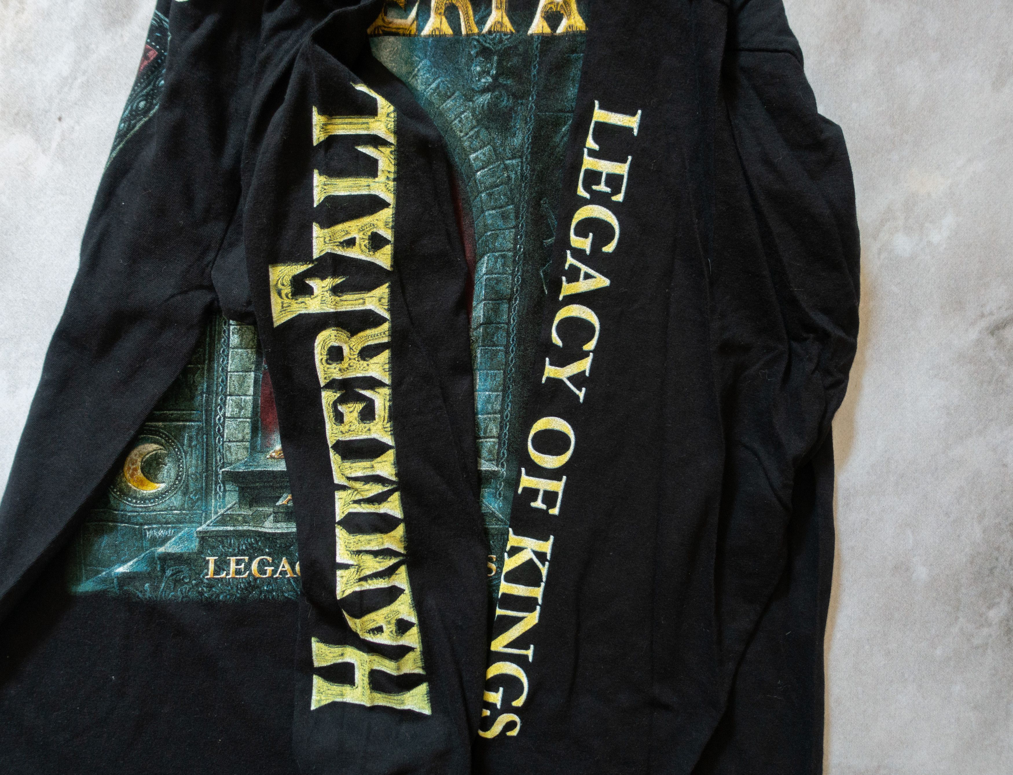 Band Tees × Vintage Vintage 90s Hammerfall Longsleeve Promodoro XL Size US XL / EU 56 / 4 - 3 Thumbnail