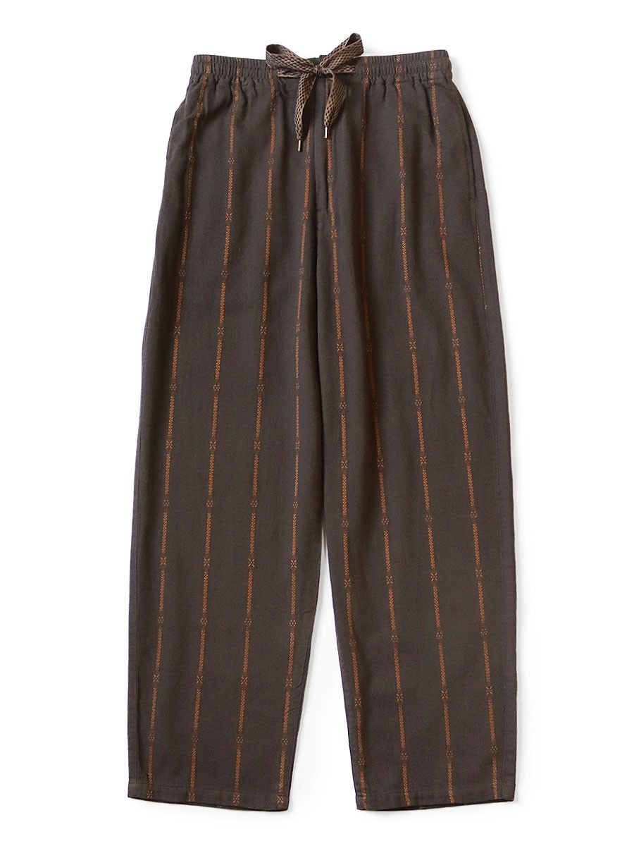 Kapital Kapital Cotton linen sham stripe easy pants Size US 36 / EU 52 - 1 Thumbnail
